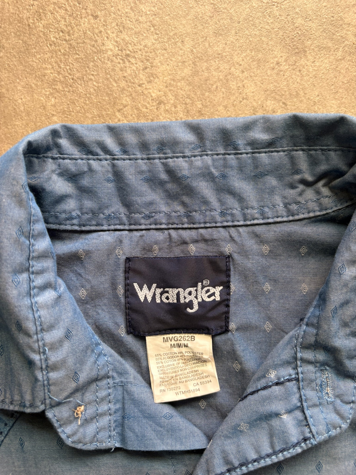 חולצת ווסטרן Wrangler וינטג׳ - M