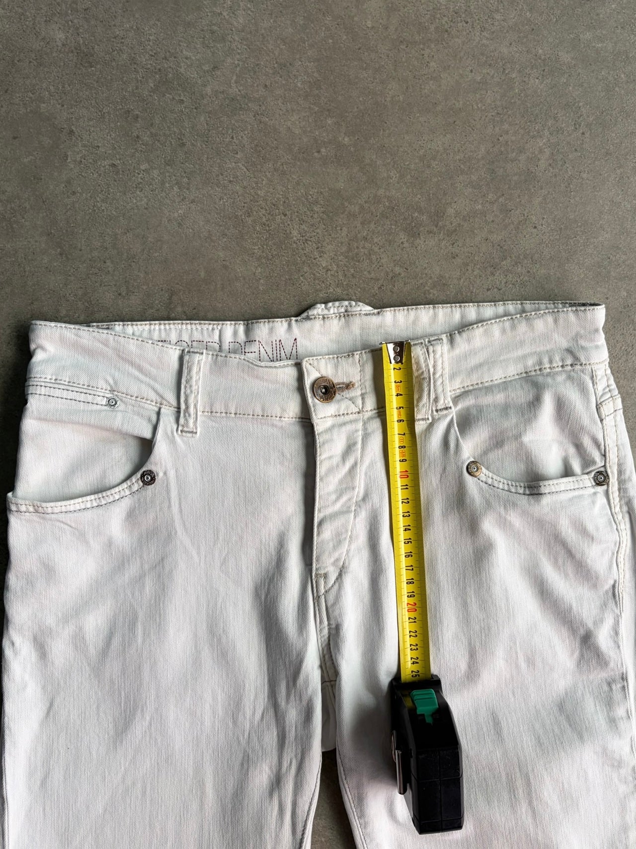 ג׳ינס Tommy Hilfiger Denim לבן וינטג׳ - 35