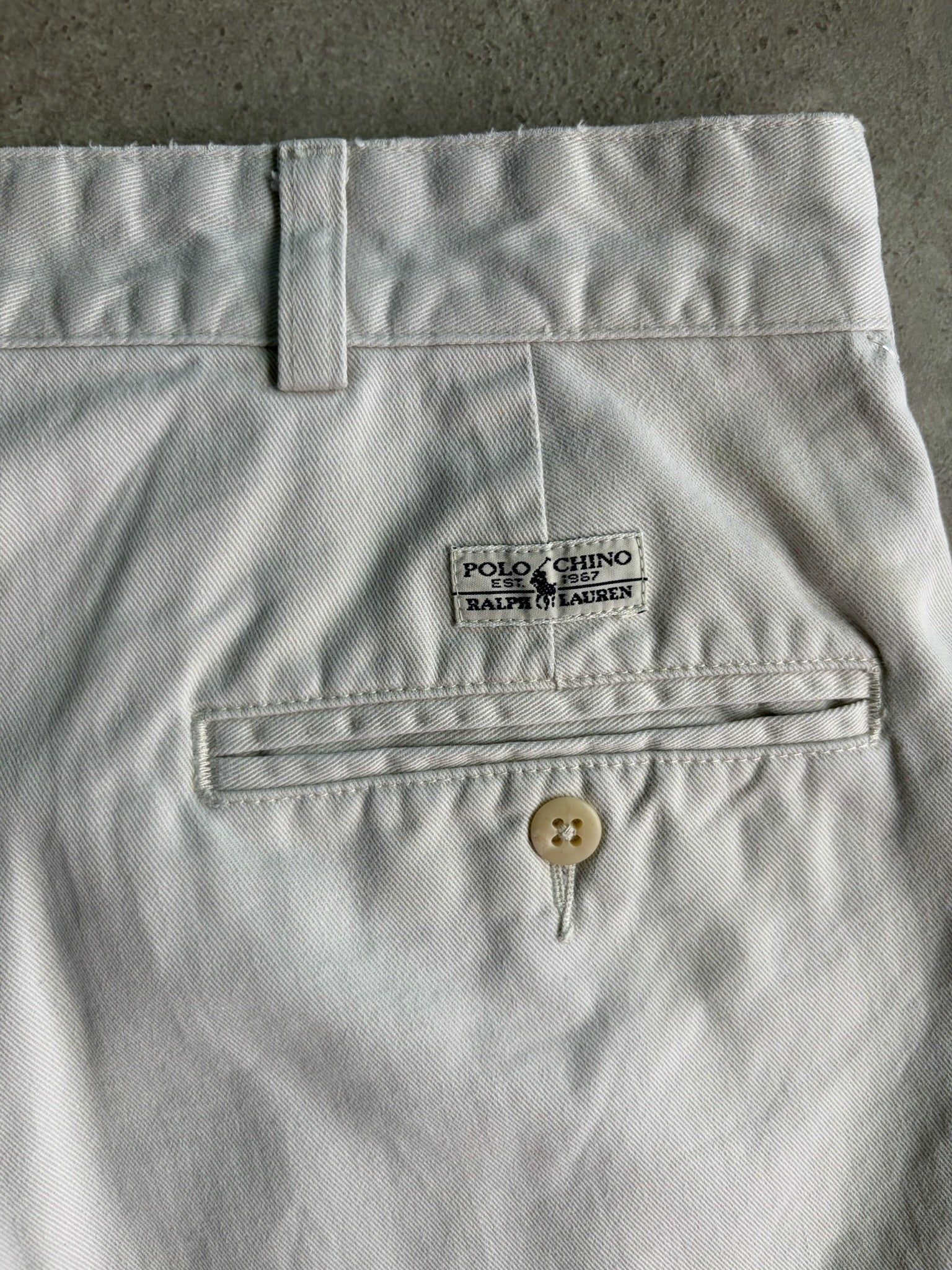 מכנסי צ׳ינו Polo Ralph Lauren עם קפלים וינטג׳ - 35