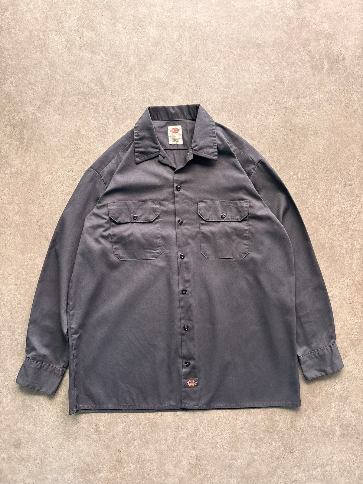 חולצת עבודה Dickies וינטג׳ - XL – חולצה מכופתרת וינטג׳ דיקיס | DNA תל אביב