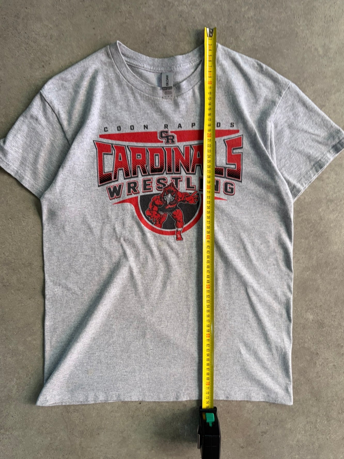 טי שירט היאבקות Coon Rapids Cardinals וינטג׳ - S