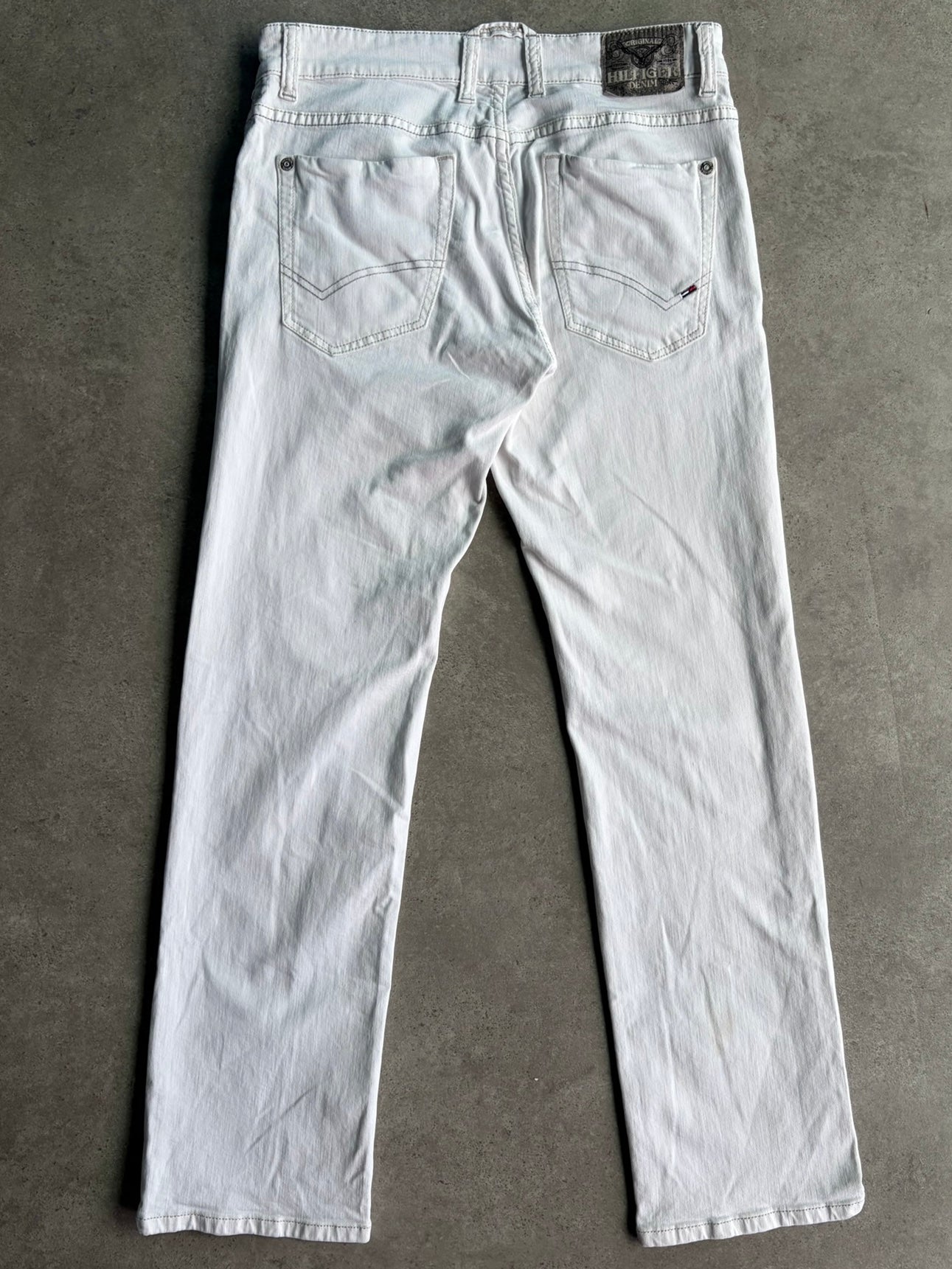ג׳ינס Tommy Hilfiger Denim לבן וינטג׳ - 35