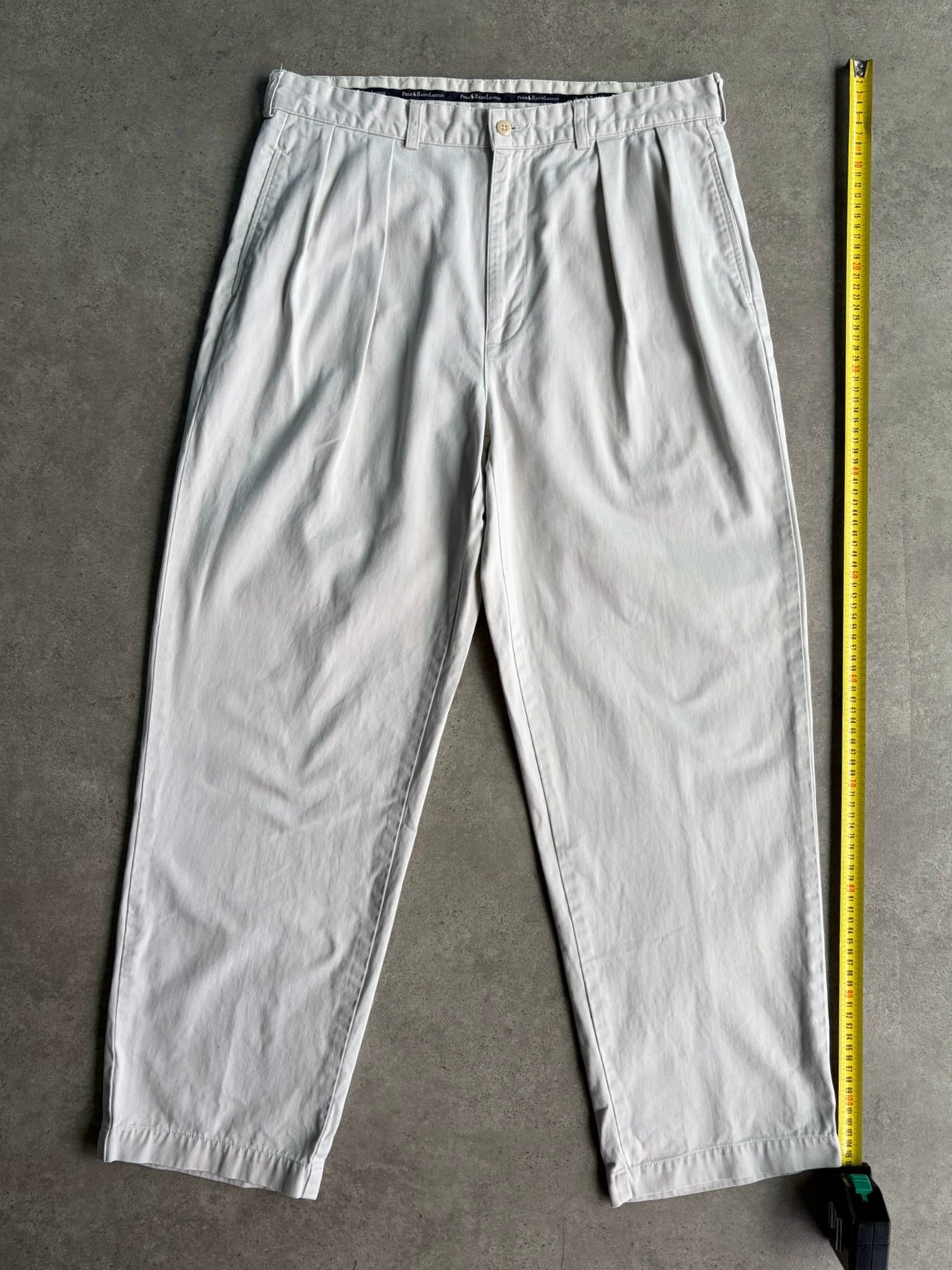 מכנסי צ׳ינו Polo Ralph Lauren עם קפלים וינטג׳ - 35