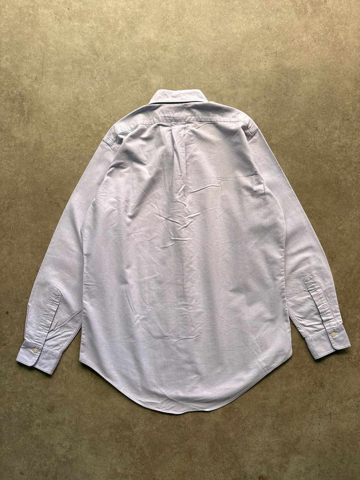 חולצה מכופתרת מוכתמת Ralph Lauren וינטג׳ - XL – חולצה מכופתרת וינטג׳ ראלף לורן, תמונה 2