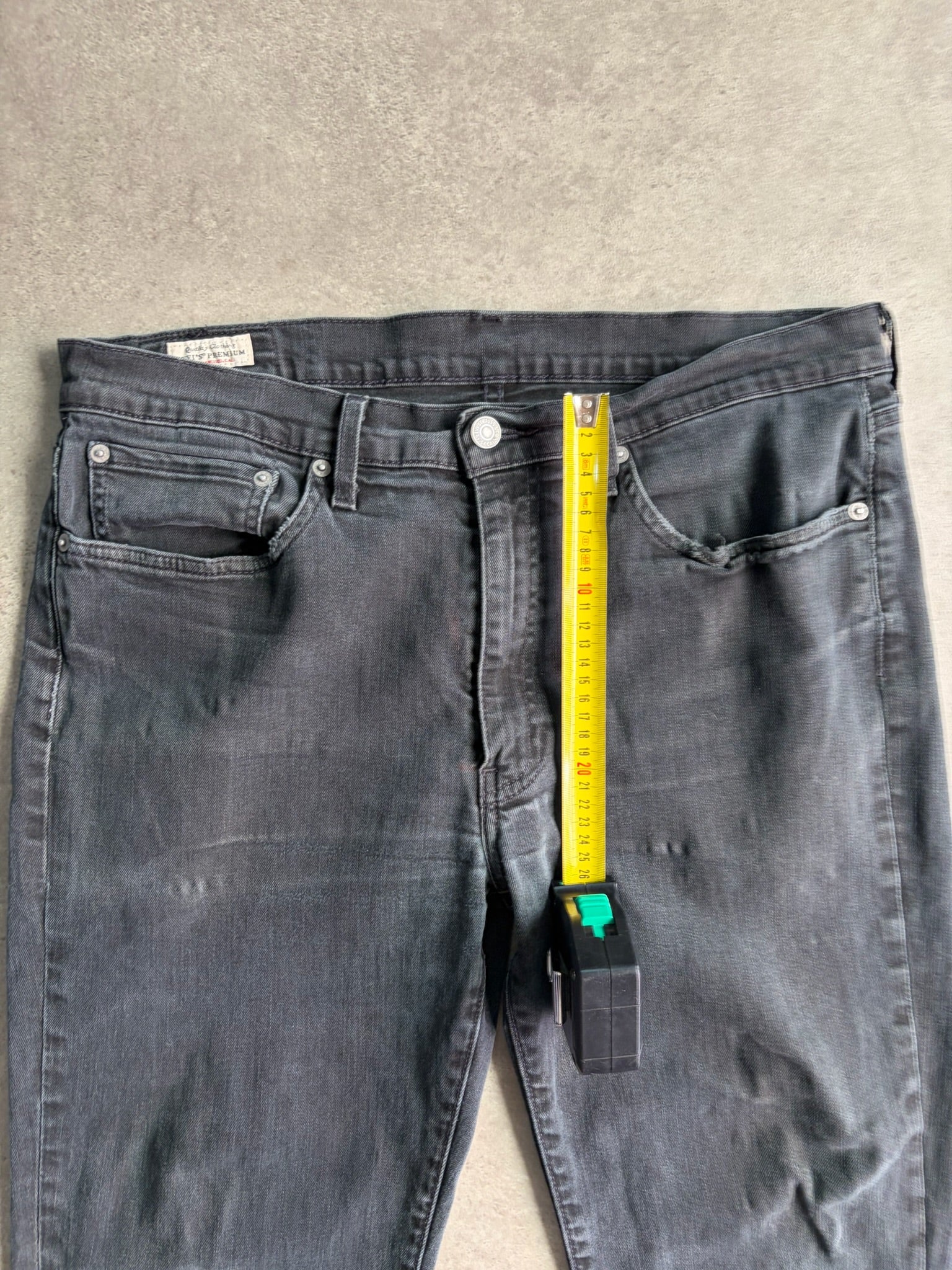 ג׳ינס Levi's 514 סטרייט שחור דהוי - 36