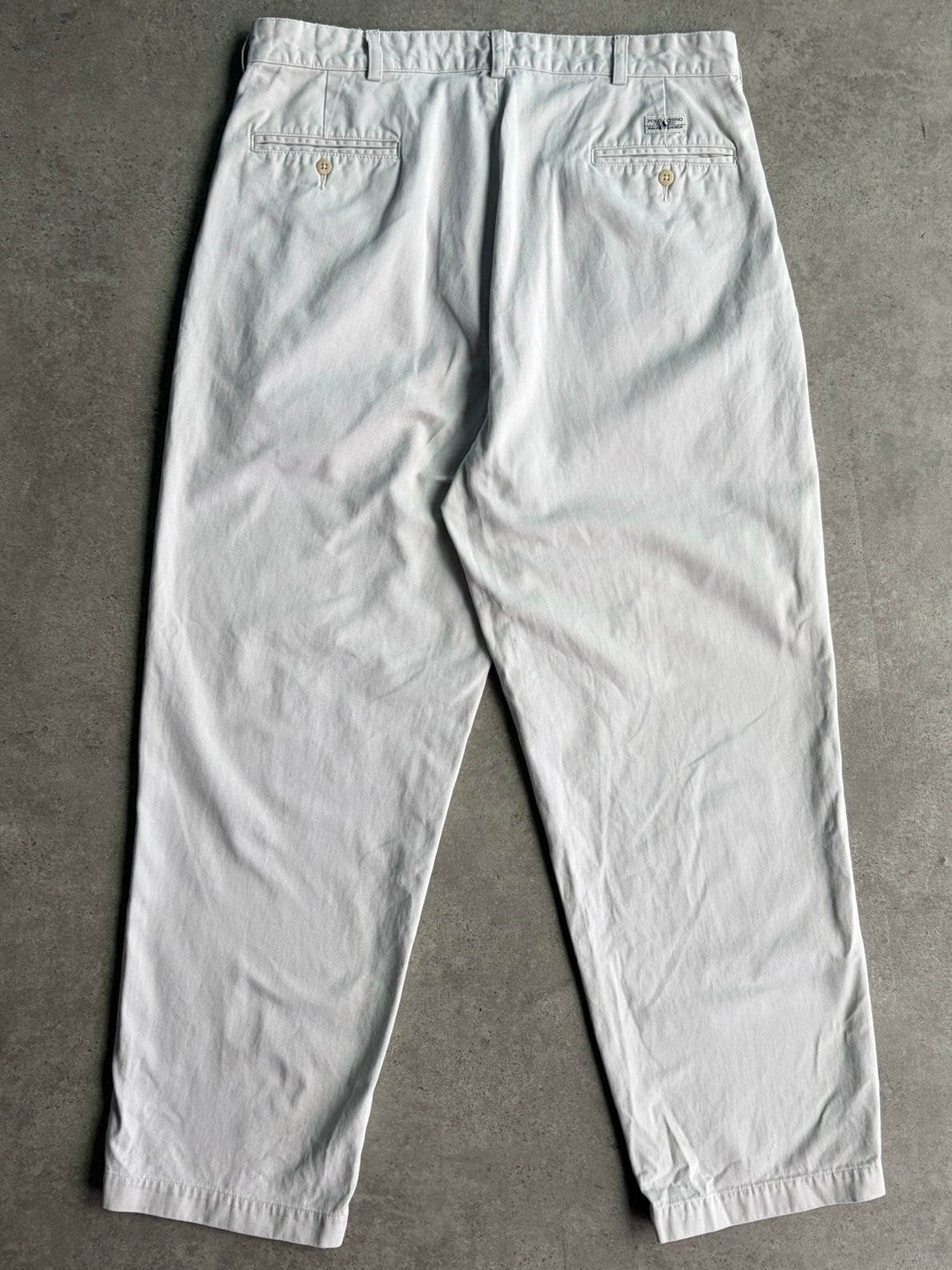 מכנסי צ׳ינו Polo Ralph Lauren עם קפלים וינטג׳ - 35