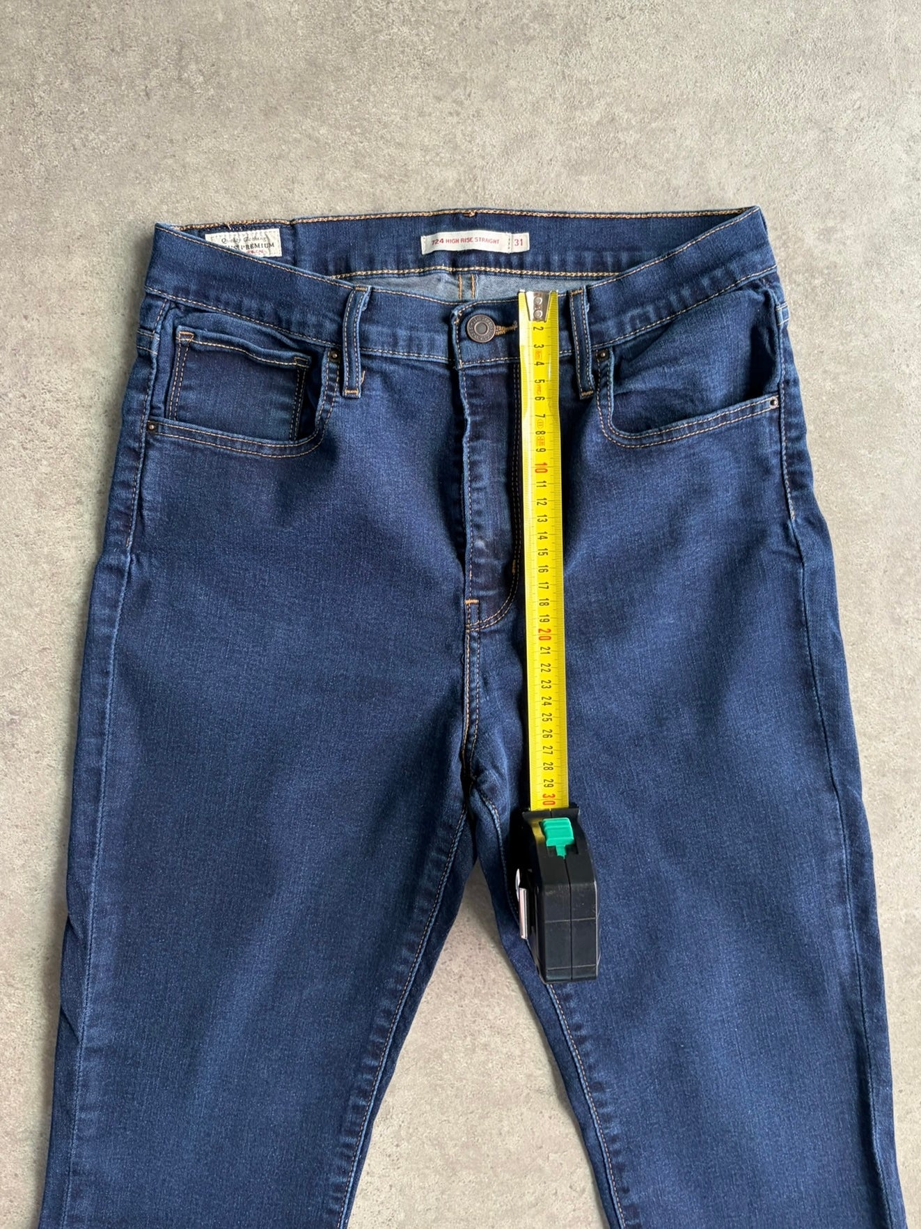 ג׳ינס Levi's 724 High Rise Straight וינטג׳ - 28
