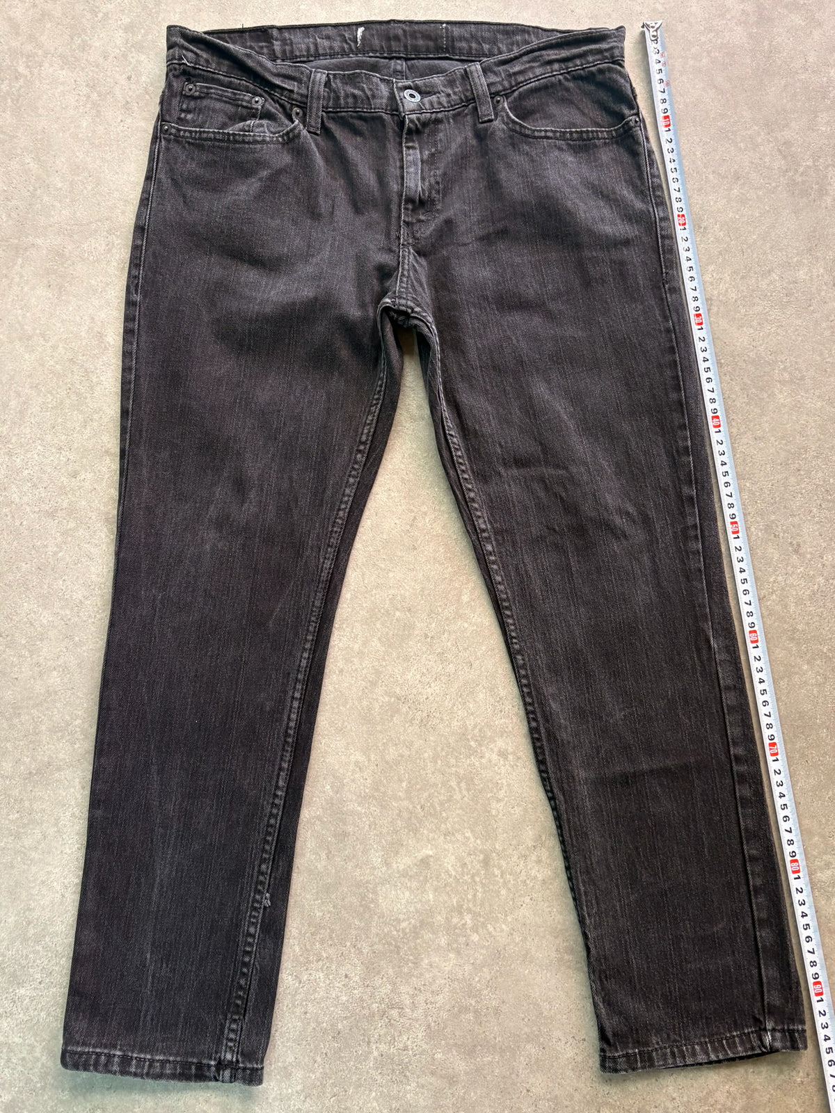 ג'ינס Levi's 511 שחור וינטג׳ - 35 – ג׳ינס ליוויס וינטג׳, תמונה 4