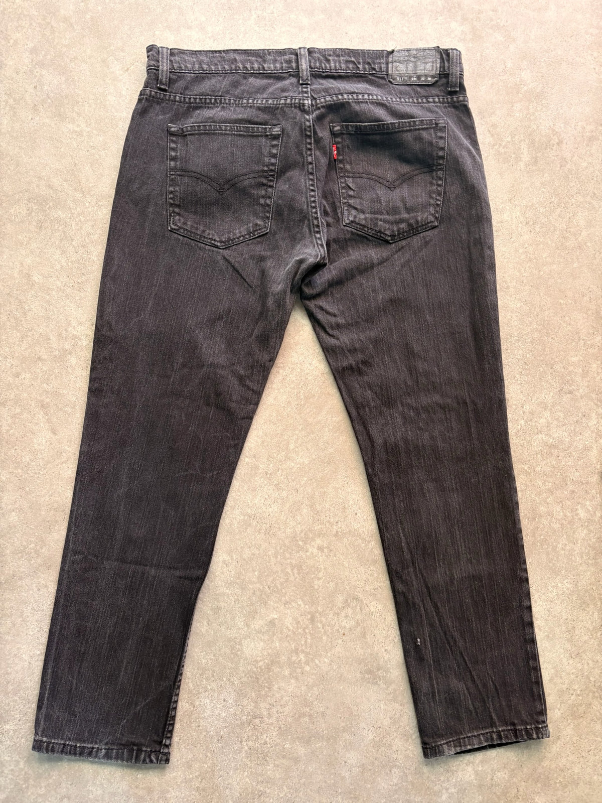 ג'ינס Levi's 511 שחור וינטג׳ - 35 – ג׳ינס ליוויס וינטג׳, תמונה 2