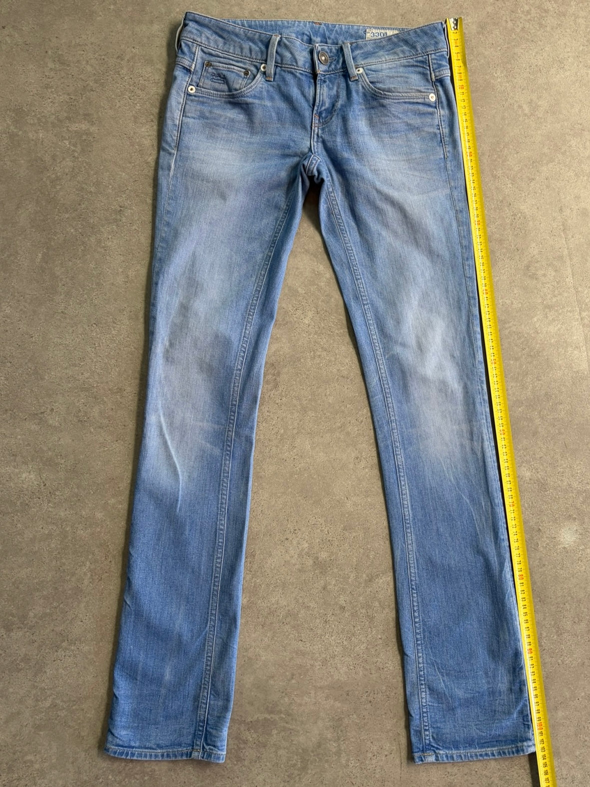 ג׳ינס נמוך G-Star RAW 3301 וינטג׳ - 29
