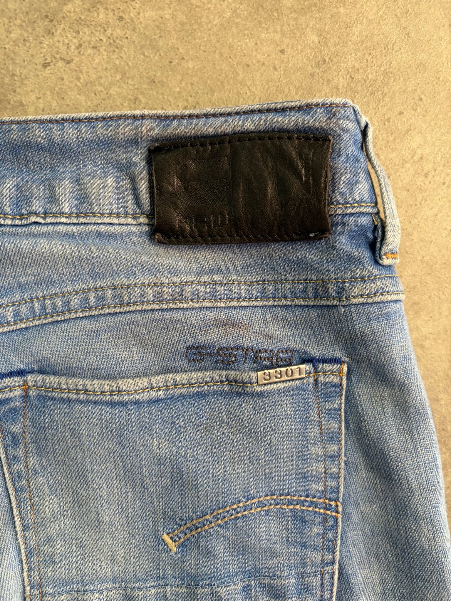 ג׳ינס נמוך G-Star RAW 3301 וינטג׳ - 29