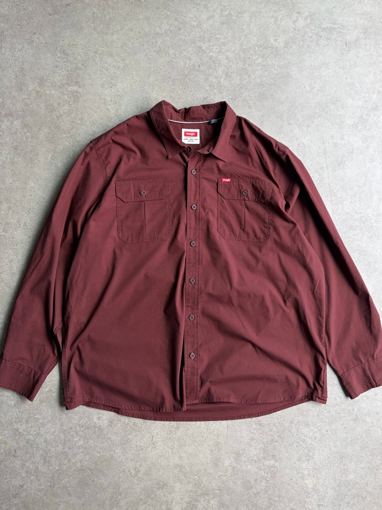 חולצת עבודה Wrangler וינטג׳ - 3XL