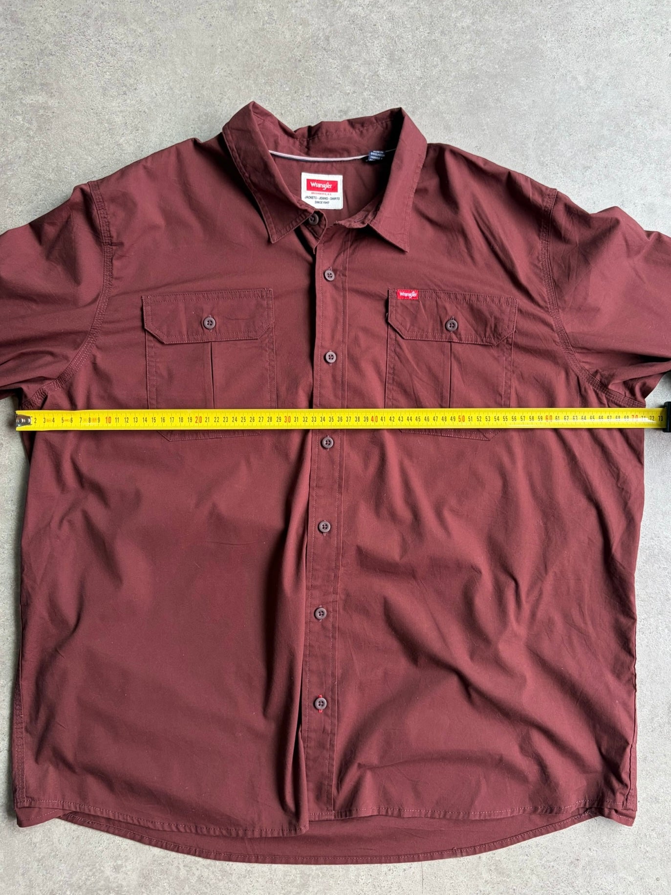חולצת עבודה Wrangler וינטג׳ - 3XL