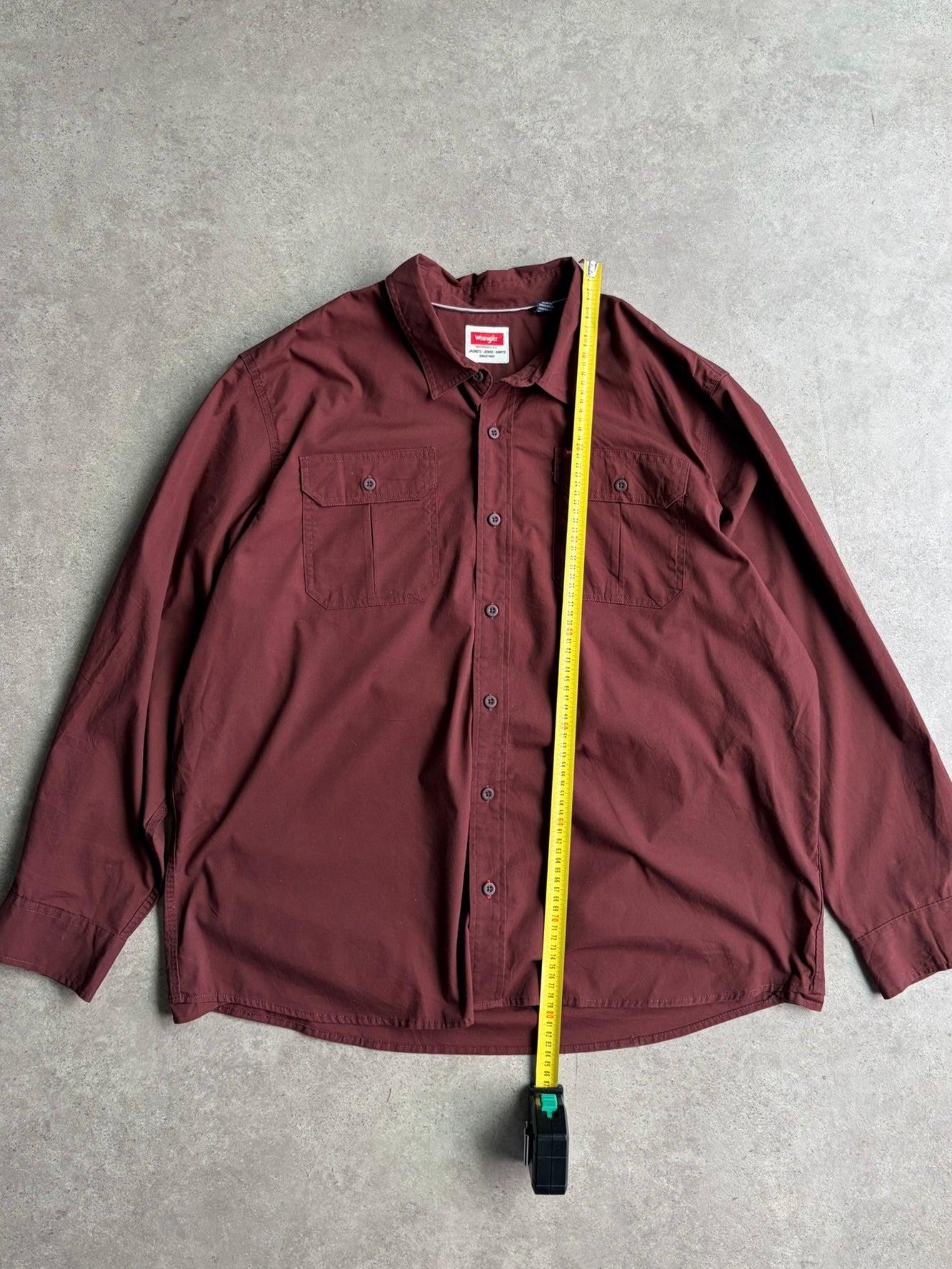 חולצת עבודה Wrangler וינטג׳ - 3XL