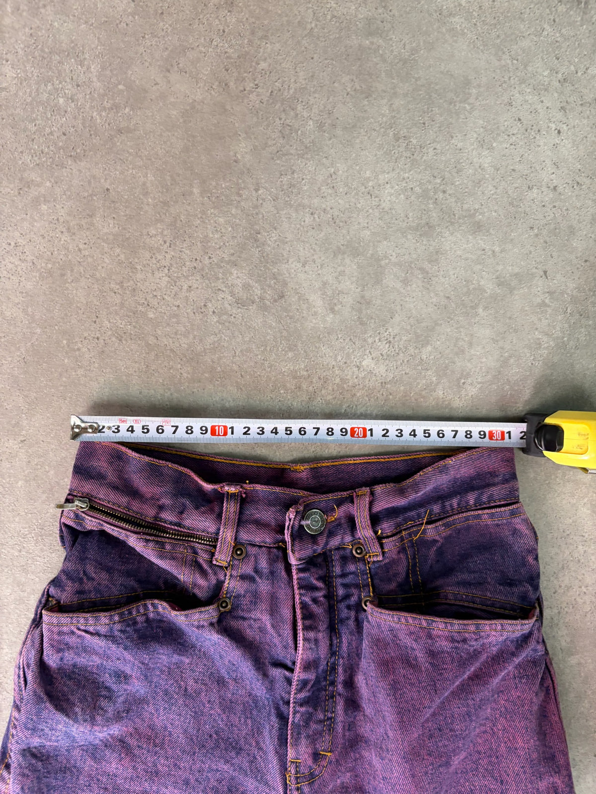 ג'ינס Ferrari וינטג׳ בצבע סגול - 28 – ג׳ינס וינטג׳, תמונה 3