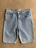 שורטס ג׳ינס Levi's 721 פסים וינטג׳ - 29