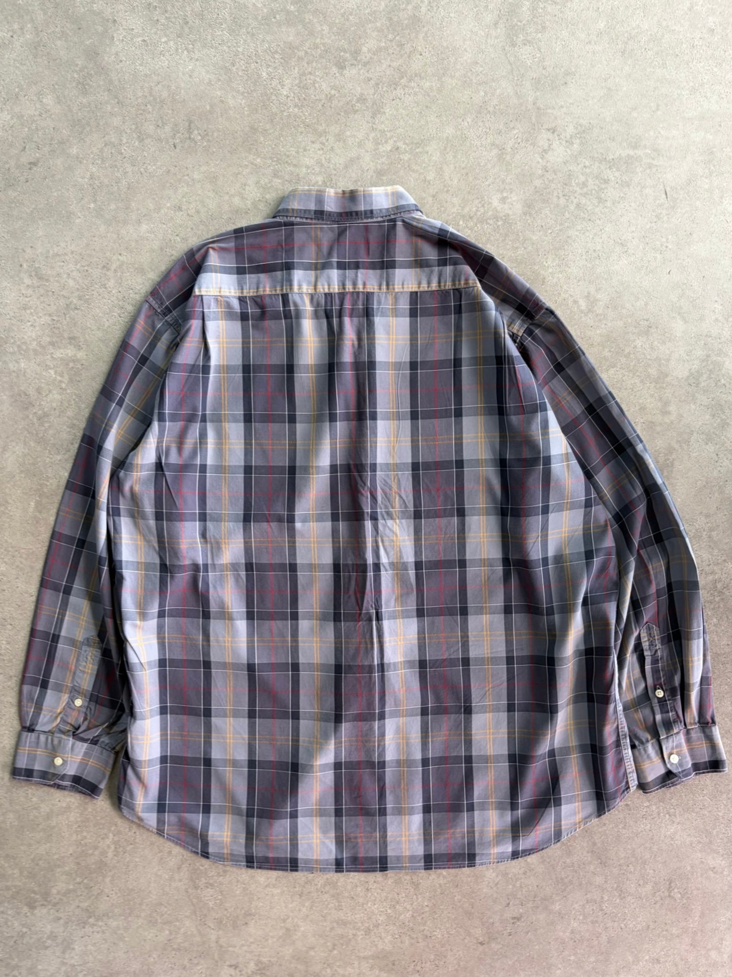 חולצת Barbour משבצות וינטג׳ - XL