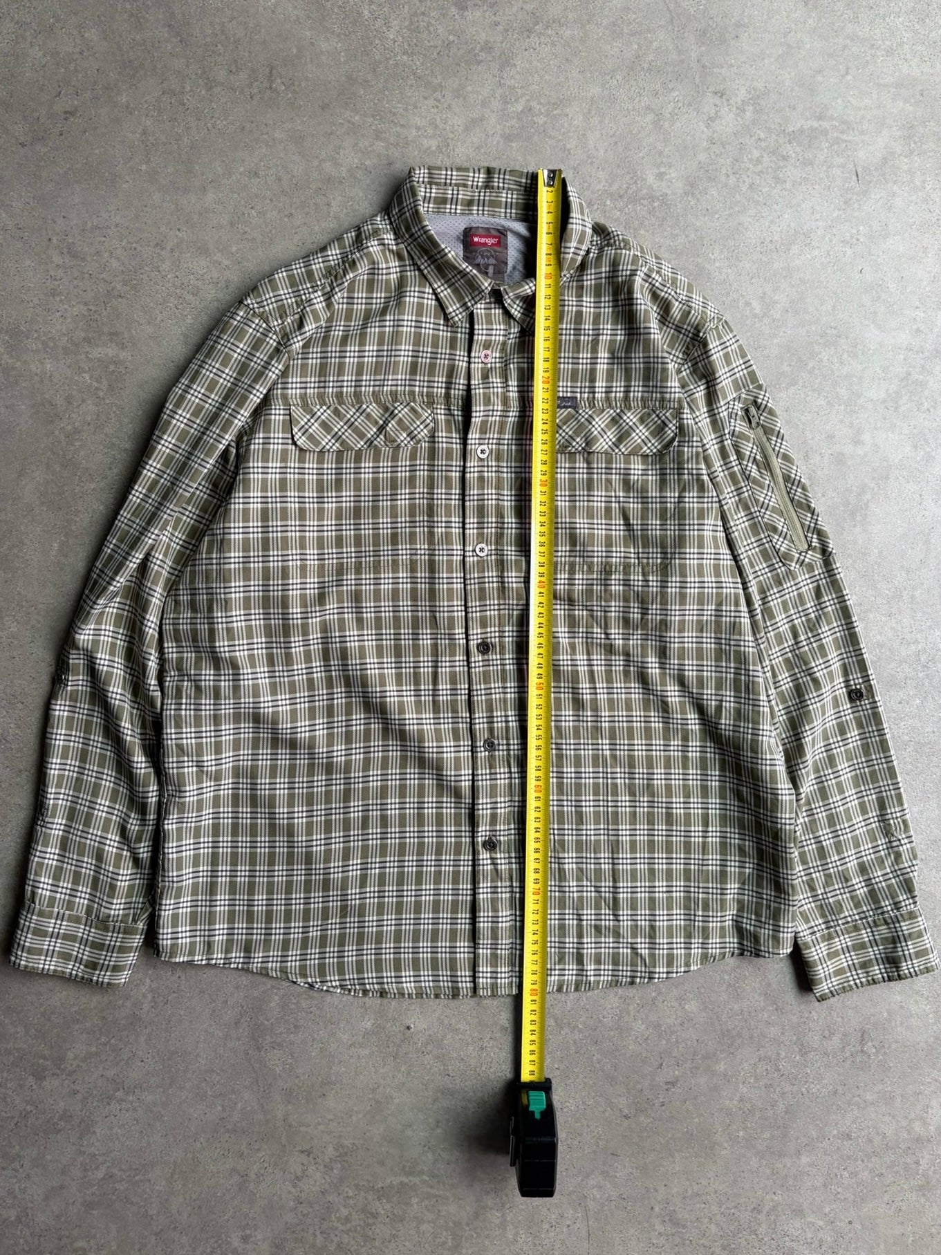 חולצת Wrangler משובצת וינטג׳ - XXL