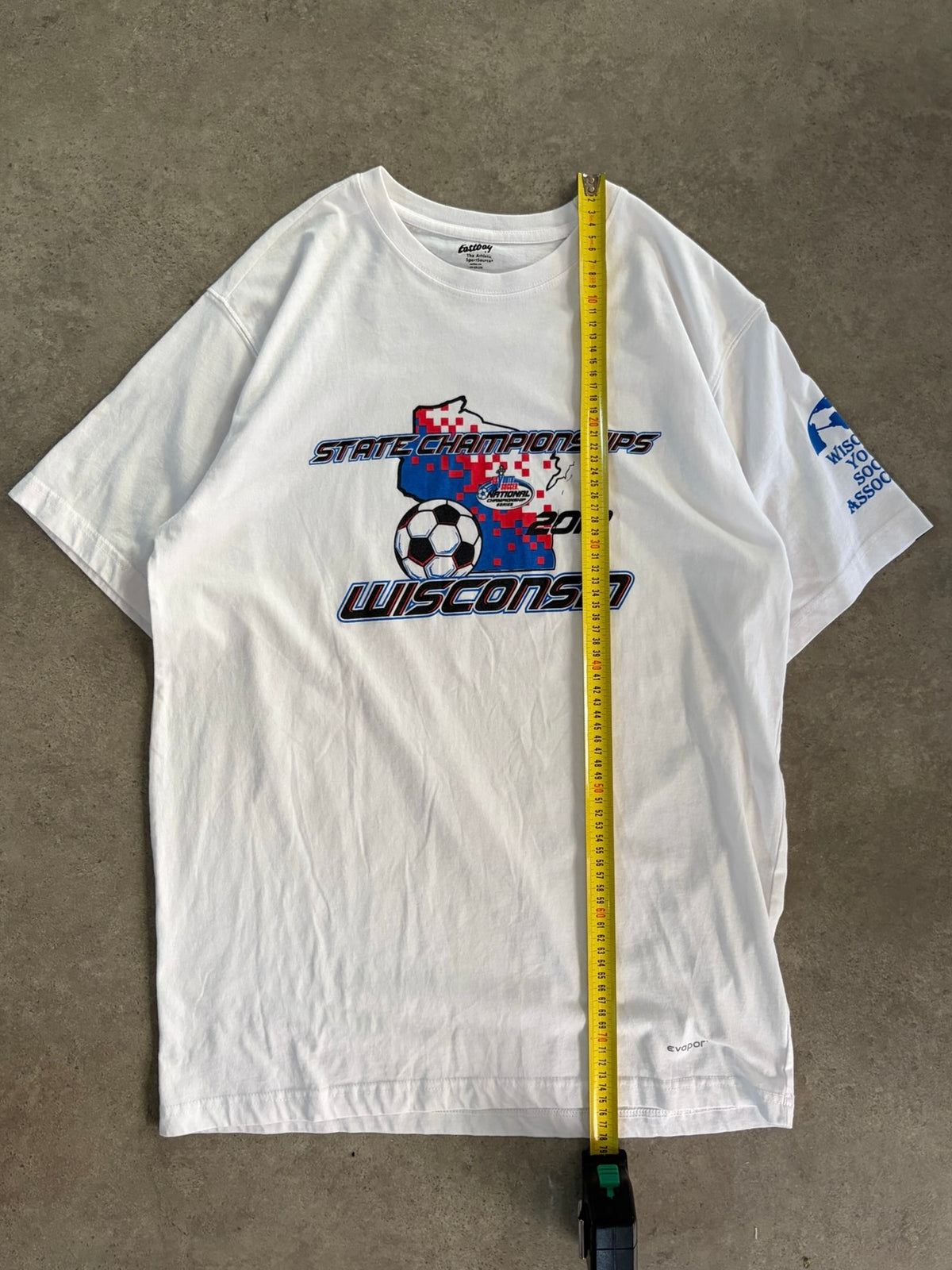 טי שירט כדורגל Wisconsin State Championships 2013 וינטג׳ - M