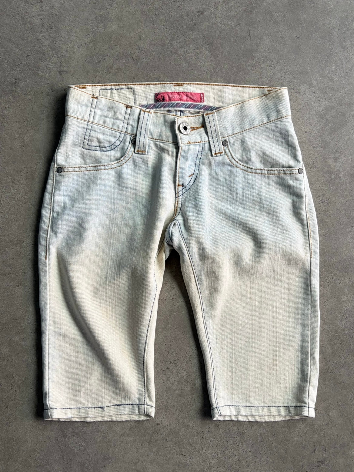 שורטס נמוך ג׳ינס Levi's וינטג׳ - 27