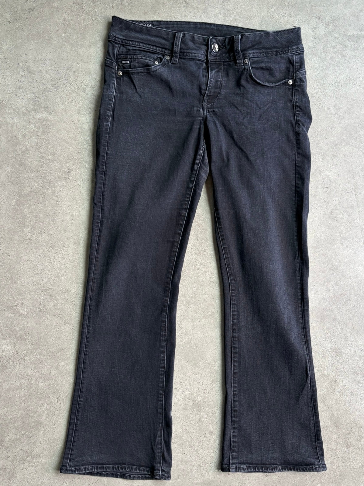 ג׳ינס נמוך G-Star RAW Midge Bootcut וינטג׳ - 32