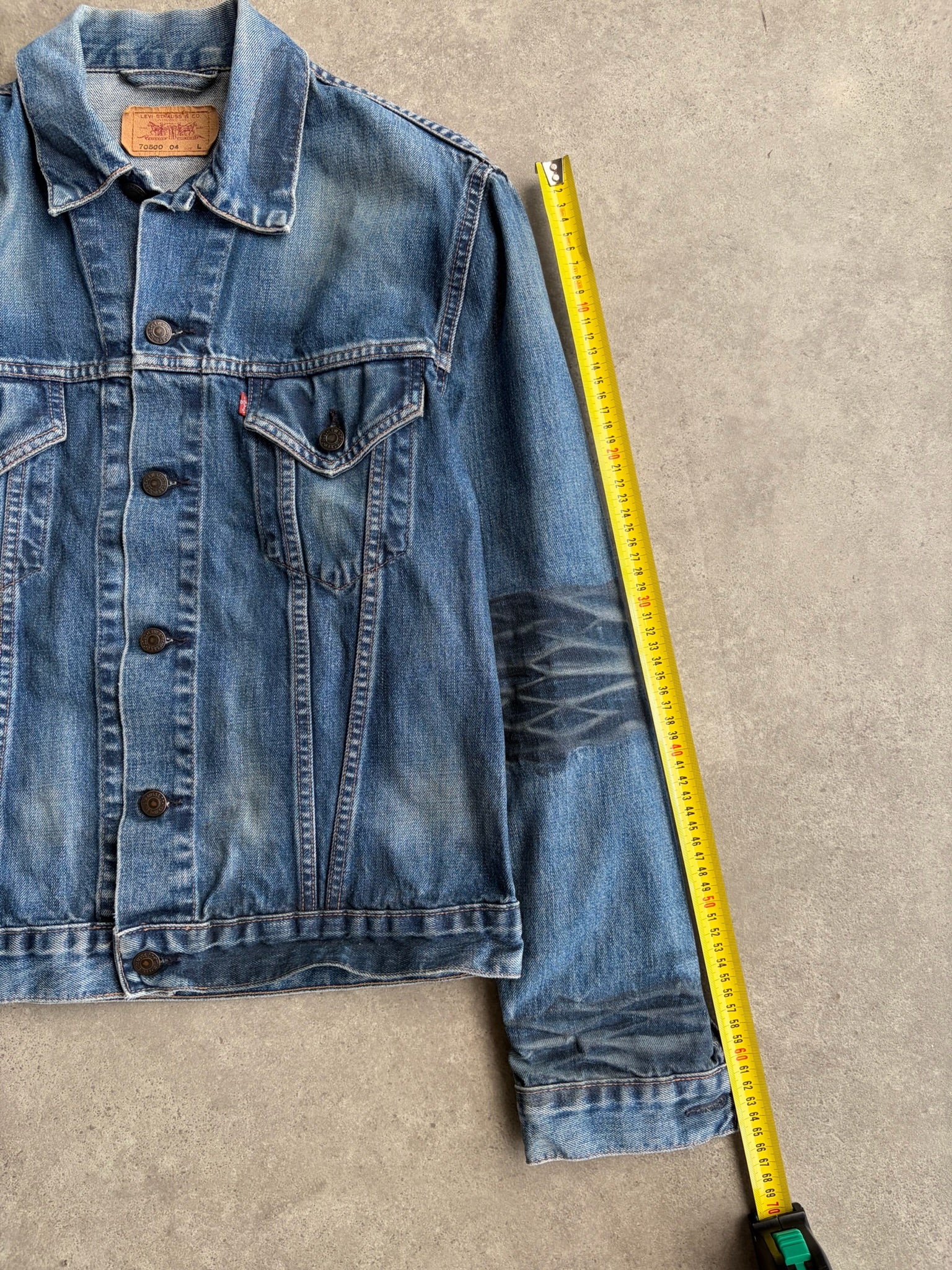 ג׳קט ג׳ינס Levi's 70500 וינטג׳ - S