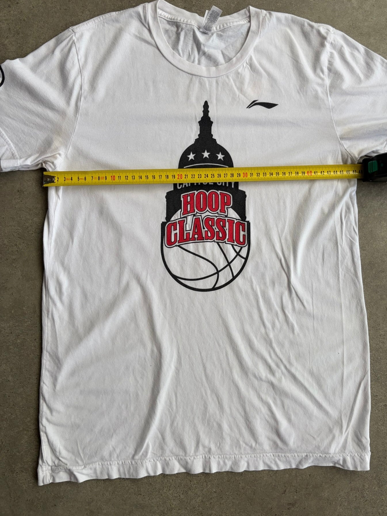 טי שירט Li-Ning Capitol City Hoop Classic וינטג׳ - S