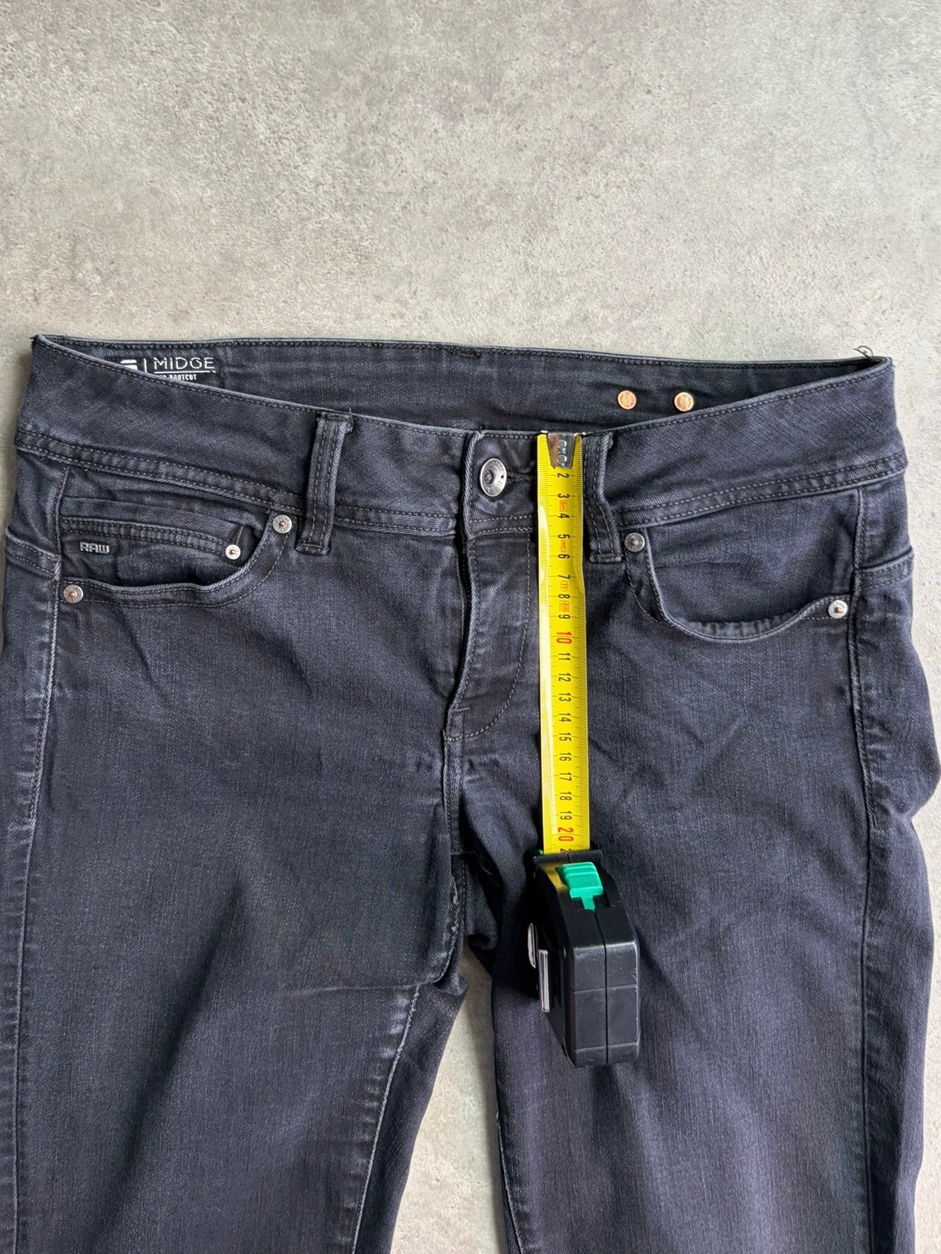 ג׳ינס נמוך G-Star RAW Midge Bootcut וינטג׳ - 32