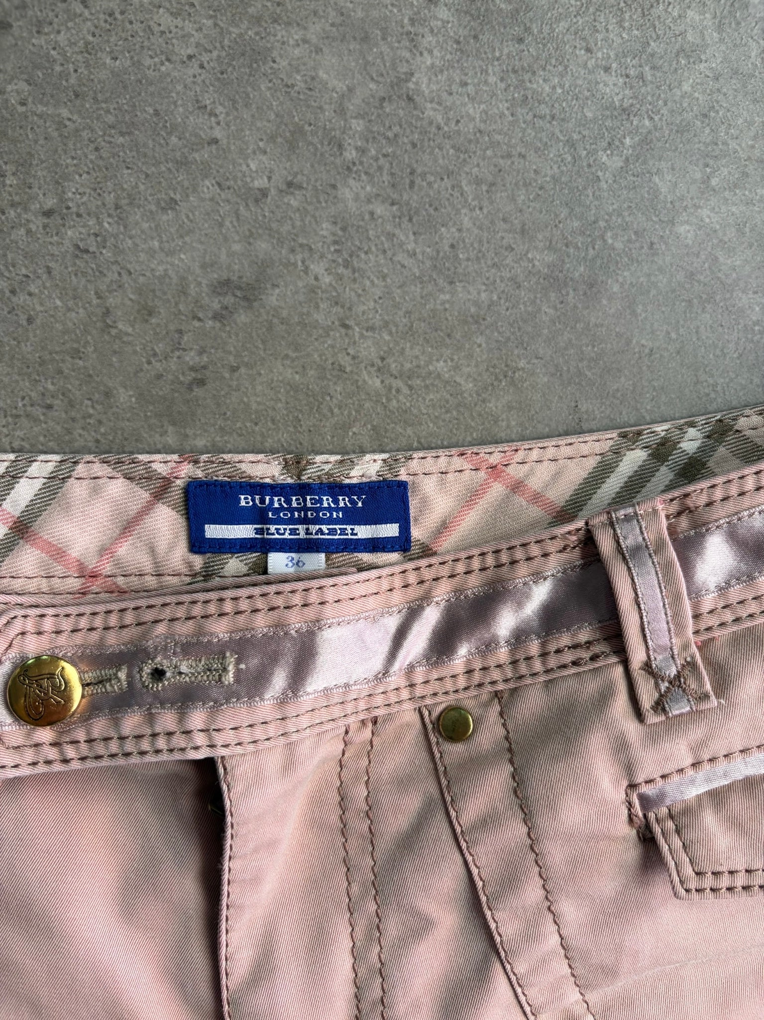 שורטס נמוך Burberry Blue Label וינטג׳ - 28
