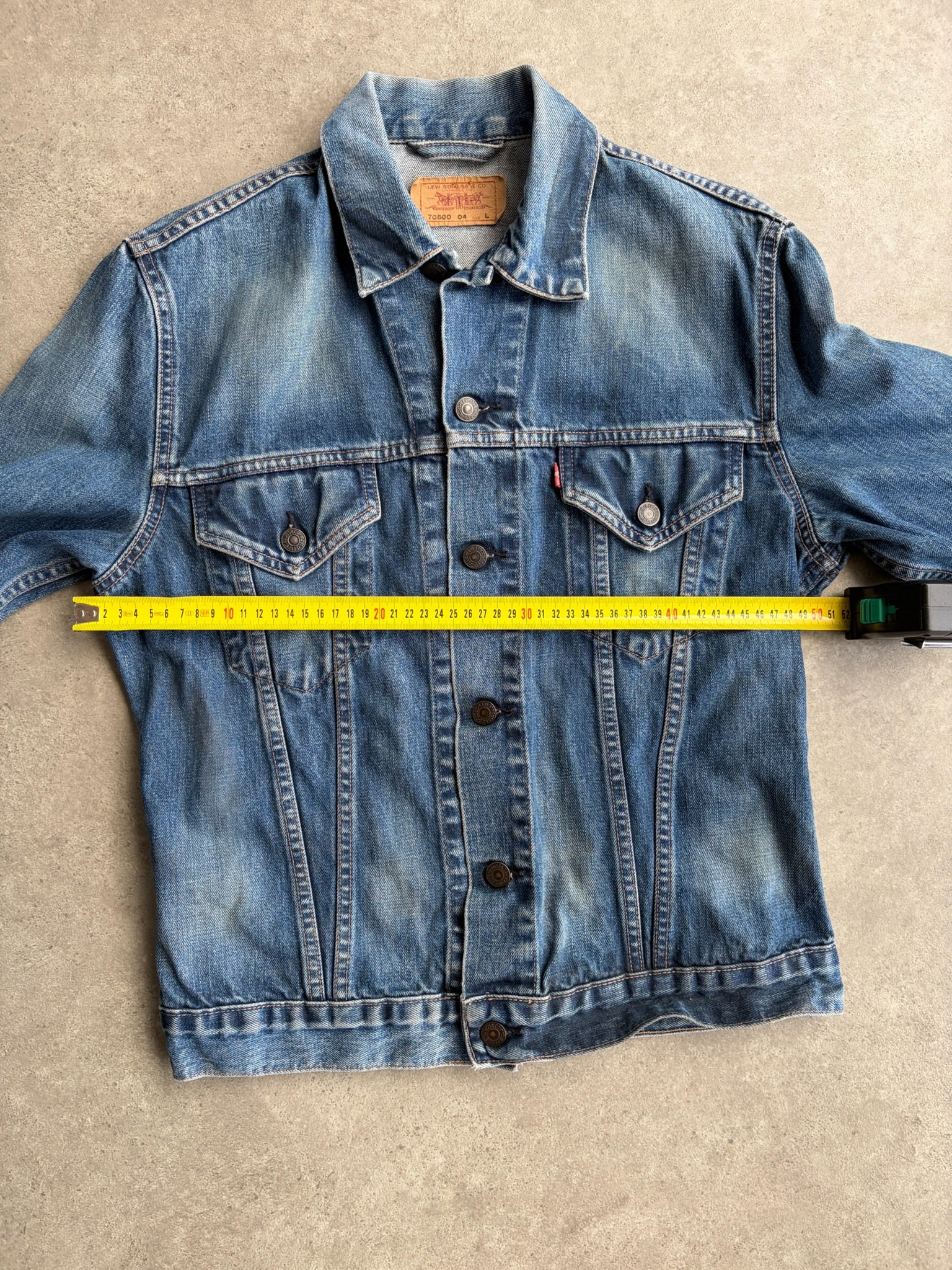 ג׳קט ג׳ינס Levi's 70500 וינטג׳ - S