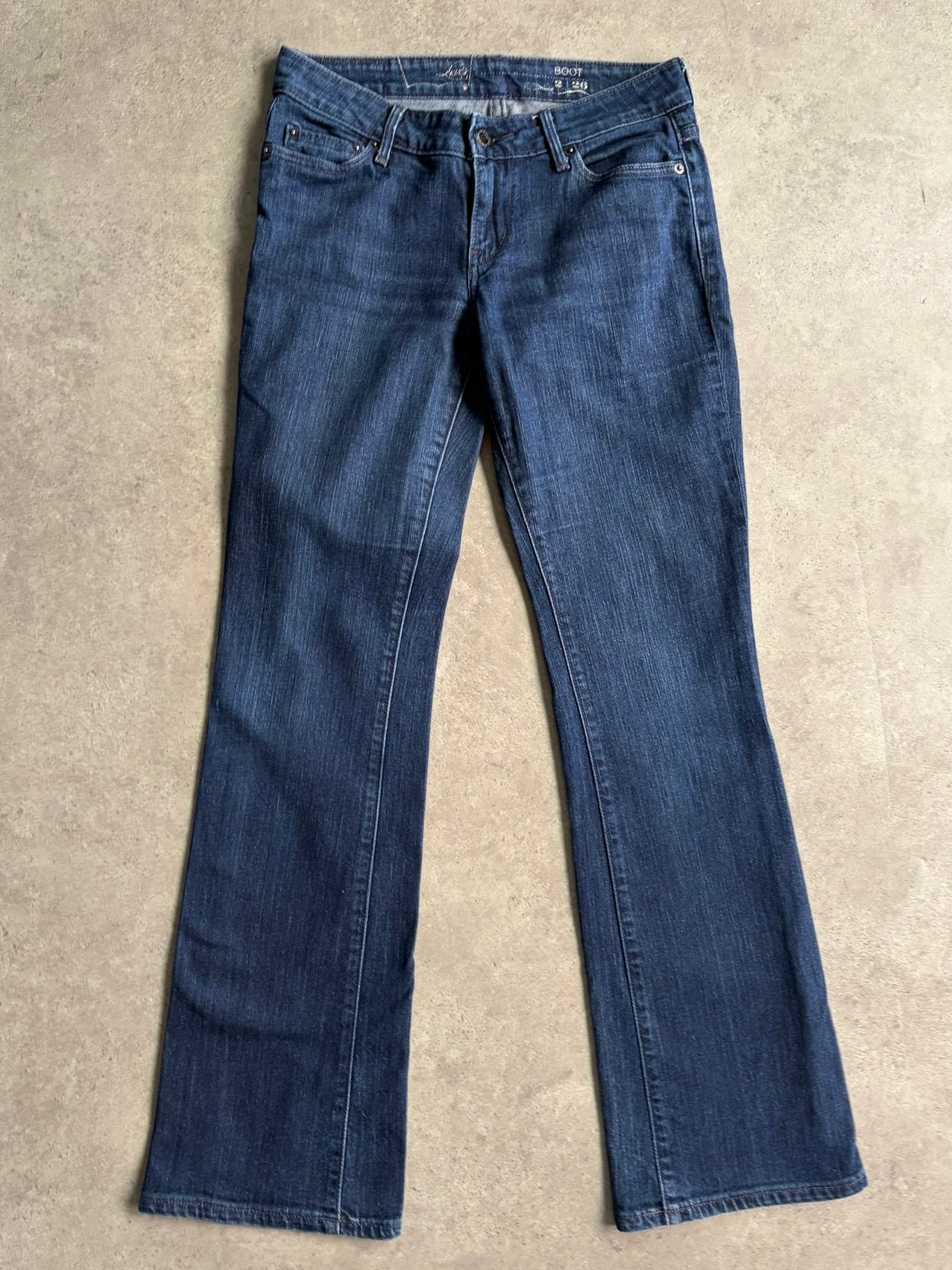 ג׳ינס נמוך Levi's Bootcut וינטג׳ - 26