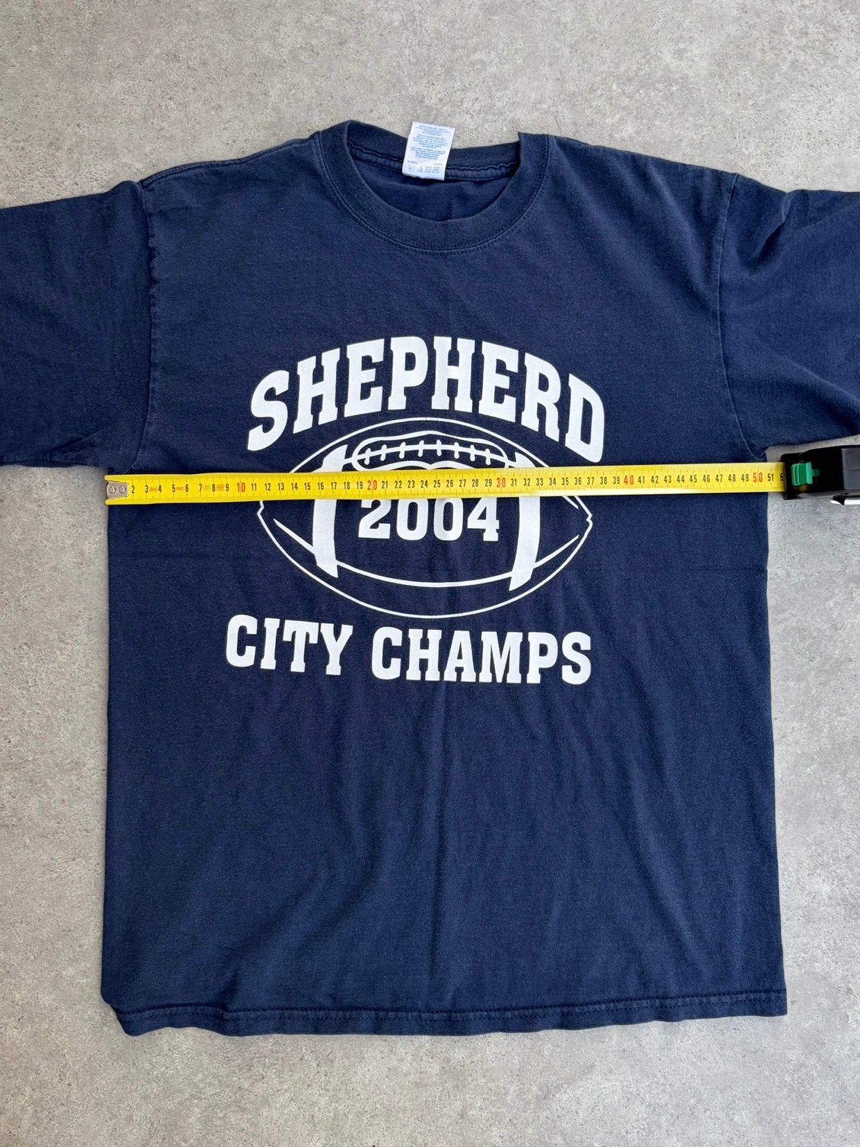 טי שירט פוטבול Shepherd City Champs 2004 וינטג׳ - S