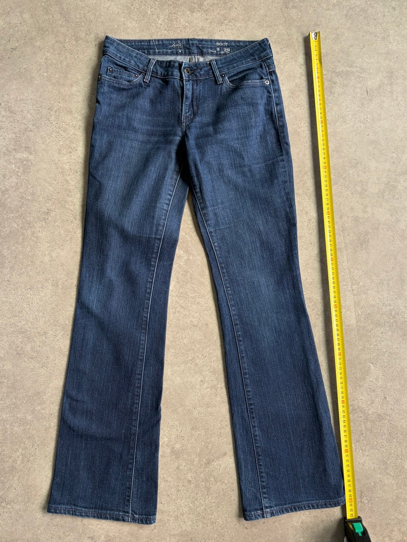 ג׳ינס נמוך Levi's Bootcut וינטג׳ - 26