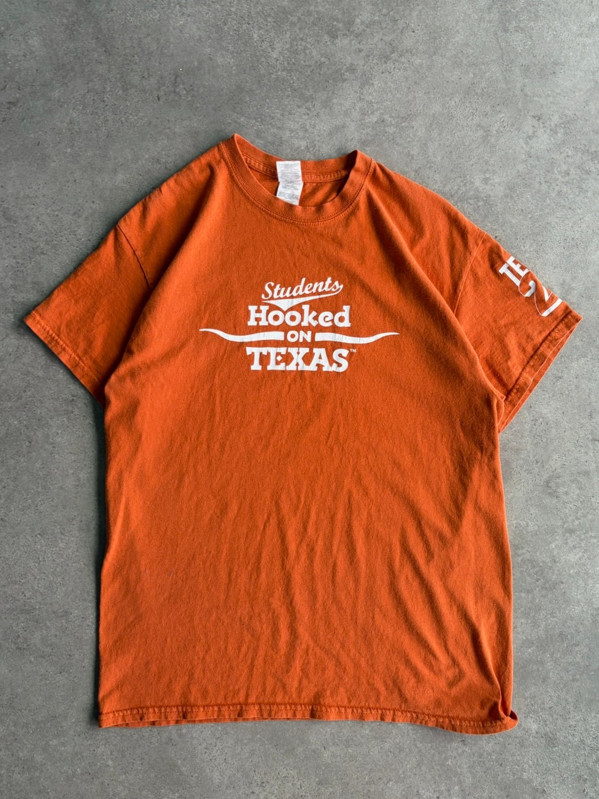 טי שירט Students Hooked on Texas וינטג׳ - S
