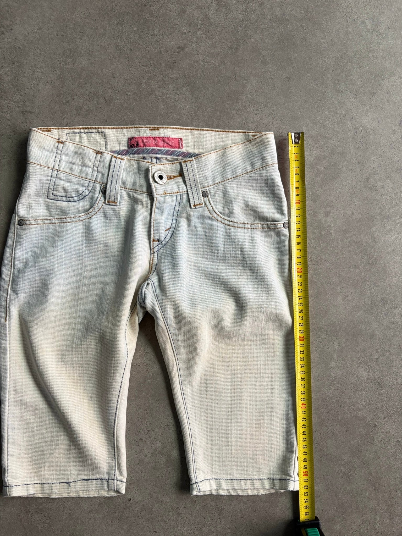 שורטס נמוך ג׳ינס Levi's וינטג׳ - 27
