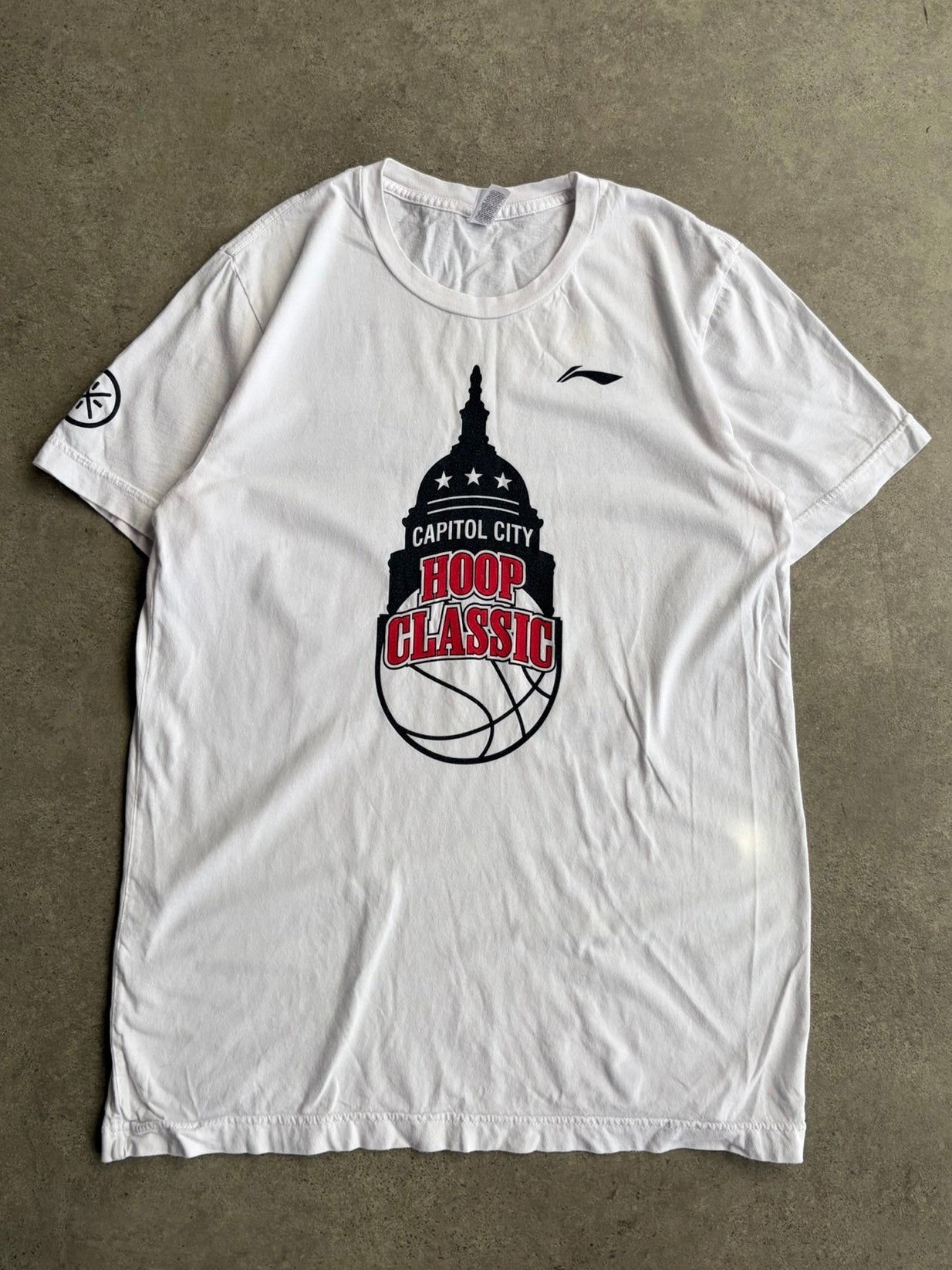טי שירט Li-Ning Capitol City Hoop Classic וינטג׳ - S