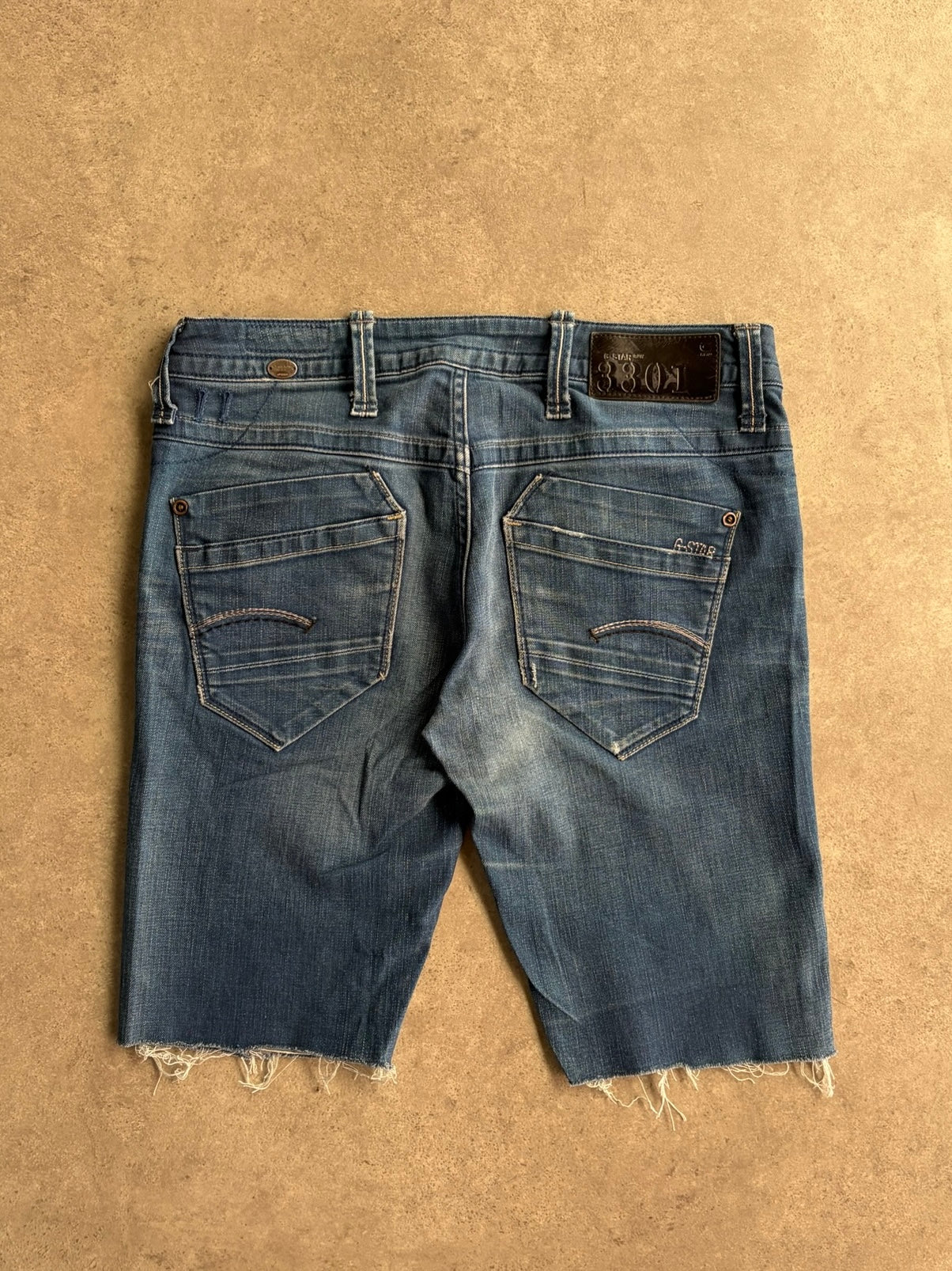 שורטס נמוך ג׳ינס G-Star RAW 3301 וינטג׳ - 32