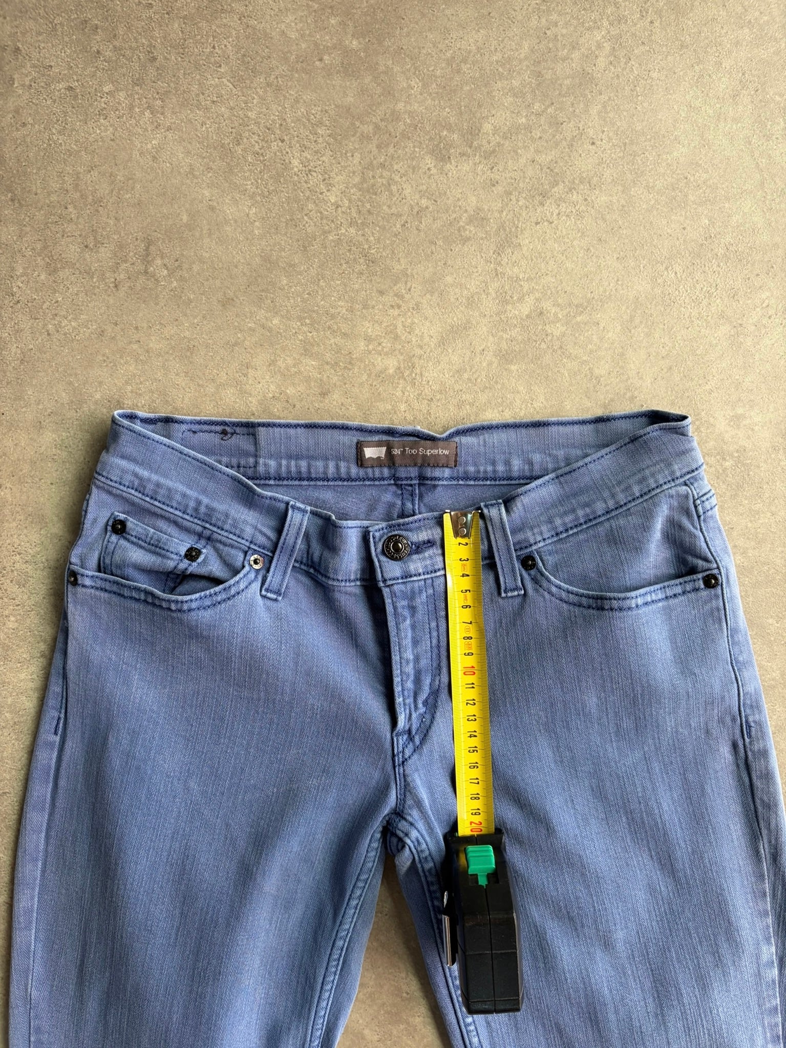 ג׳ינס נמוך Levi's 524 Too Superlow וינטג׳ - 30