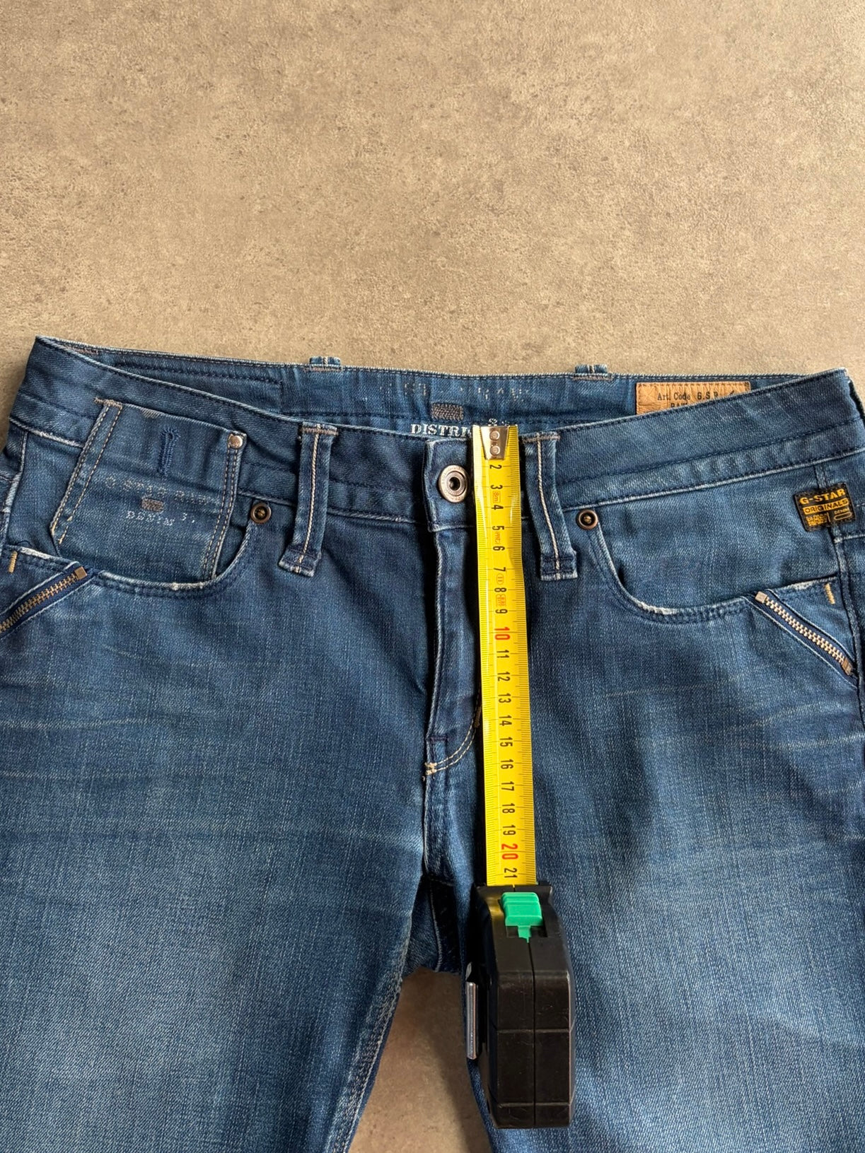 שורטס נמוך ג׳ינס G-Star RAW 3301 וינטג׳ - 32