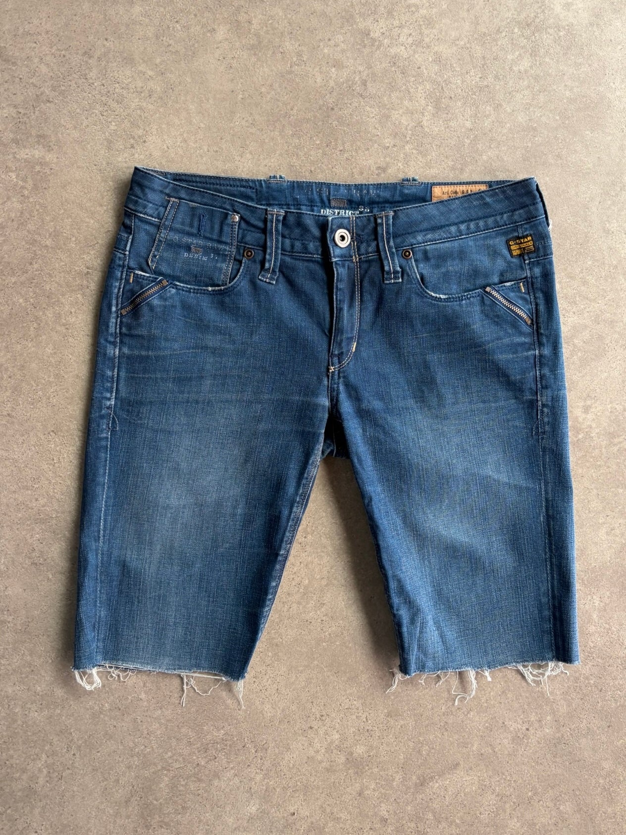 שורטס נמוך ג׳ינס G-Star RAW 3301 וינטג׳ - 32
