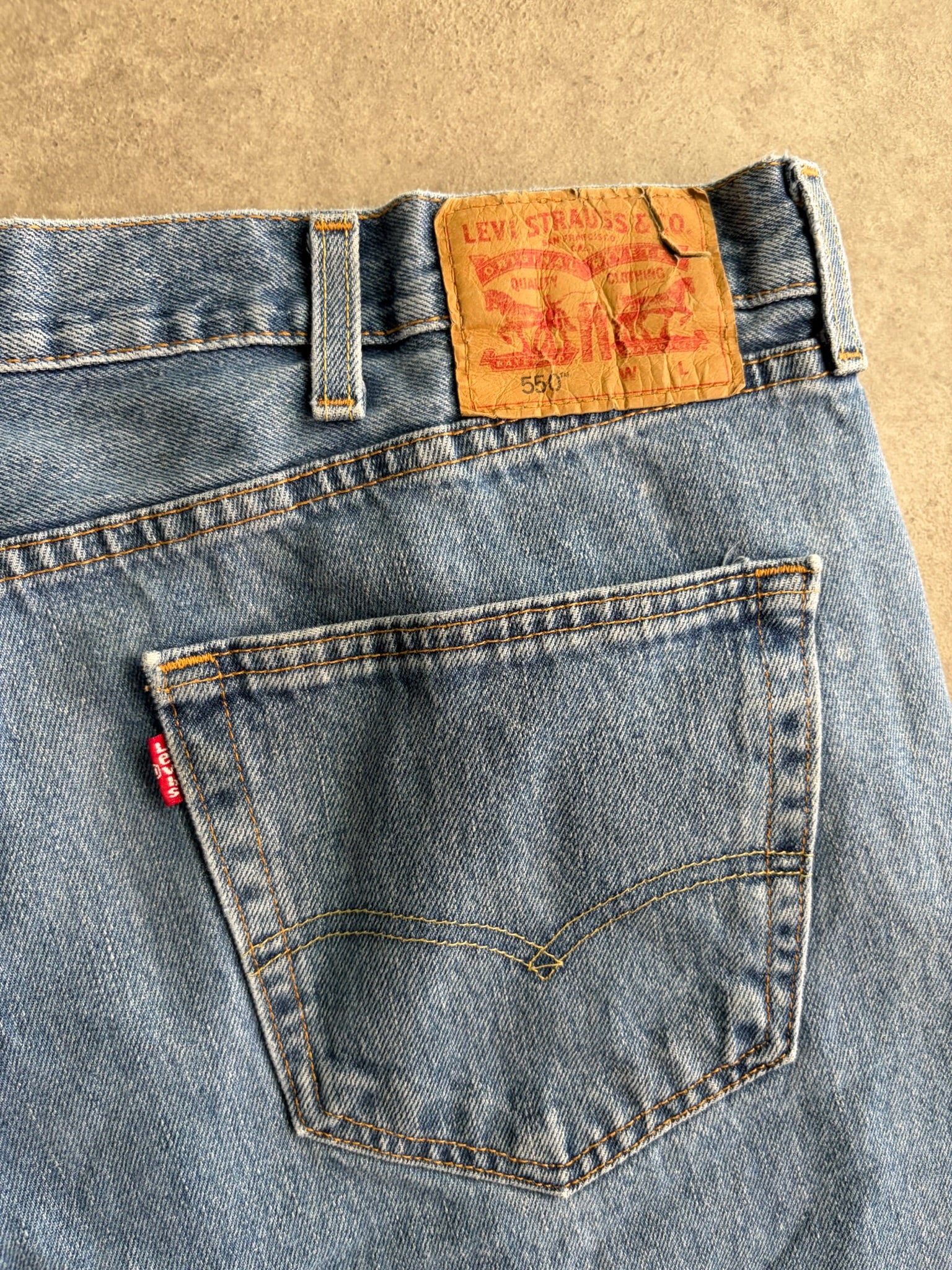 ג׳ינס  באגי Levi's 550 וינטג׳ - 43