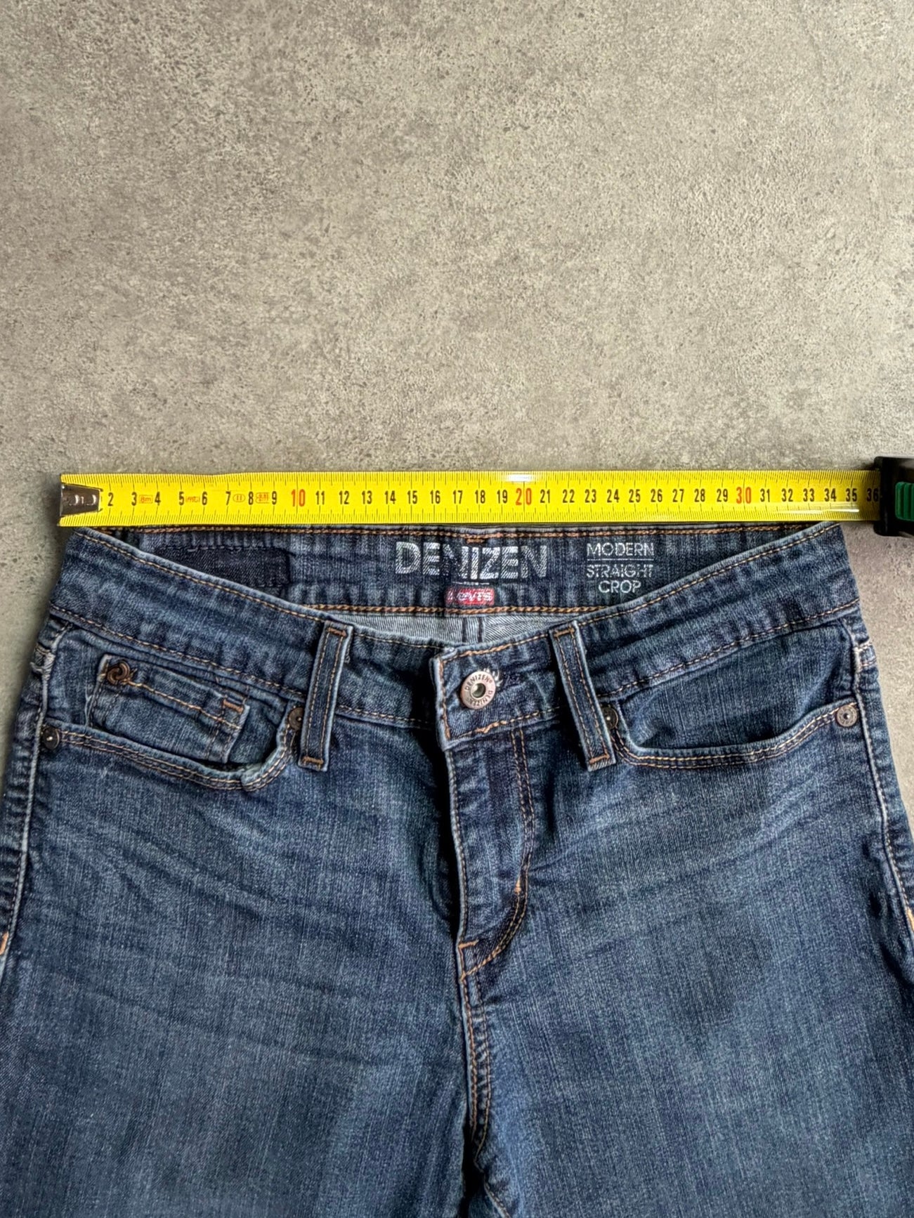 ג׳ינס Levi's Denizen Modern Straight Crop וינטג׳ - 27