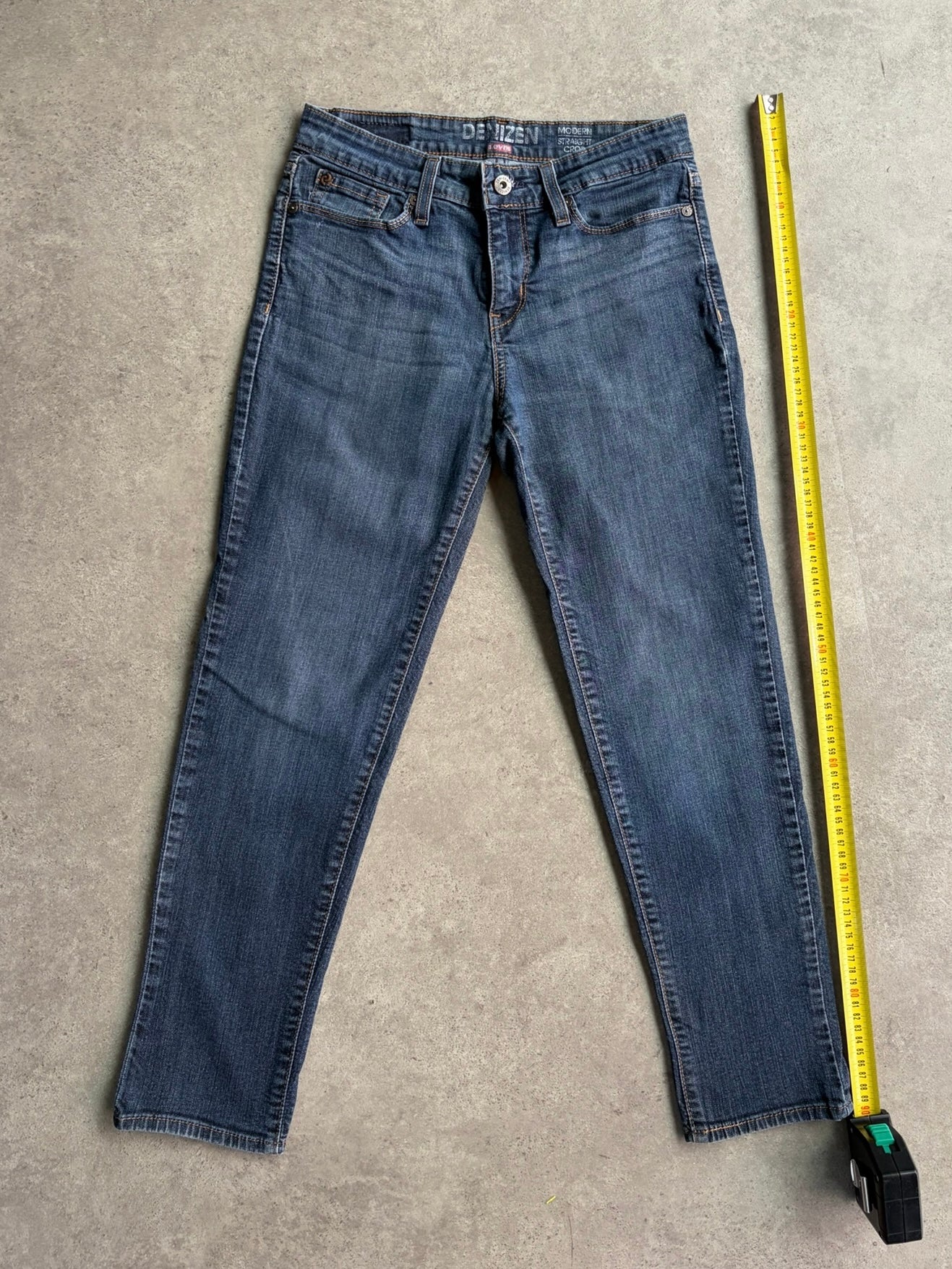 ג׳ינס Levi's Denizen Modern Straight Crop וינטג׳ - 27