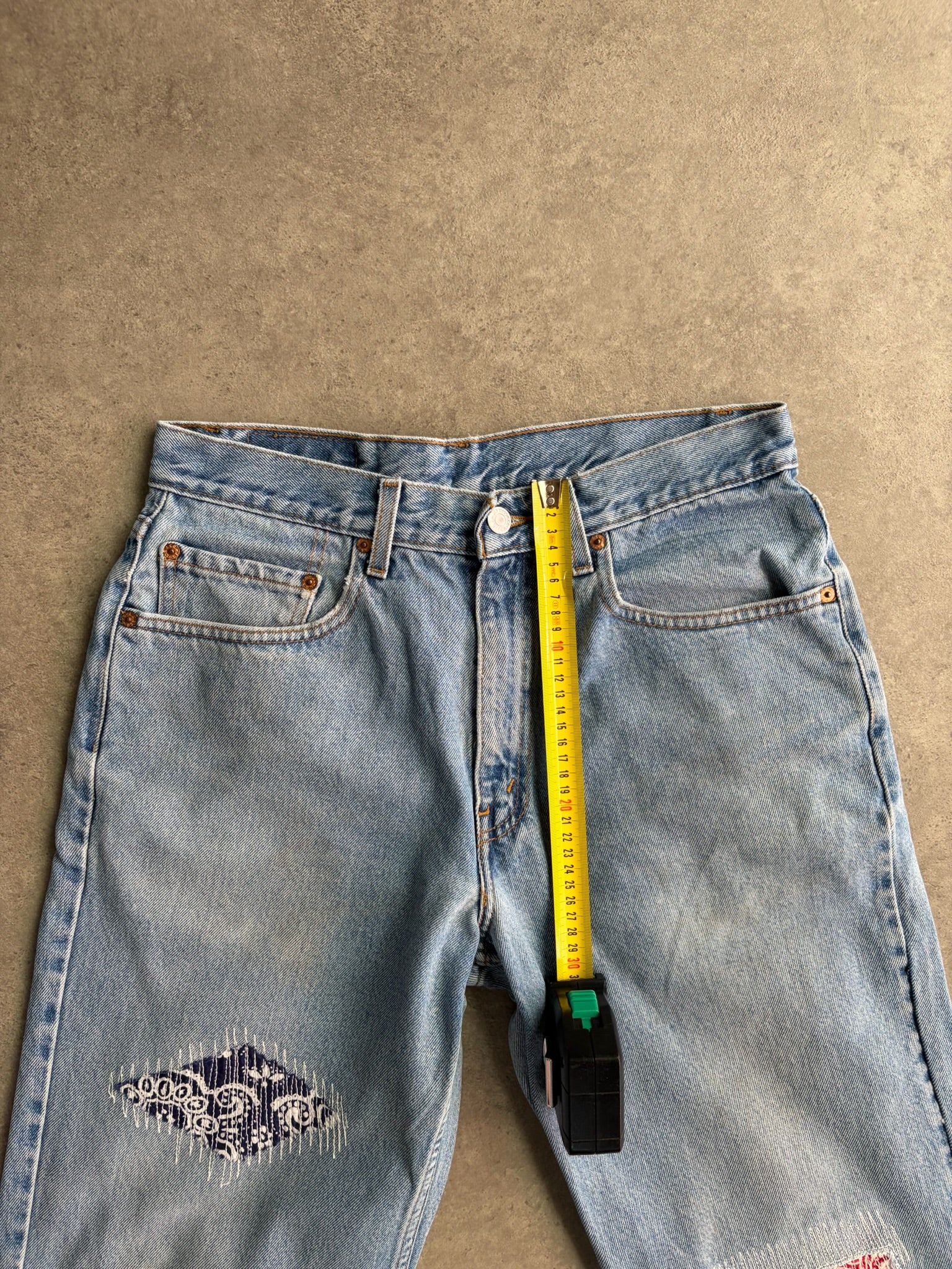 ג׳ינס Levi's 550 עם טלאי בנדנה וינטג׳ - 31