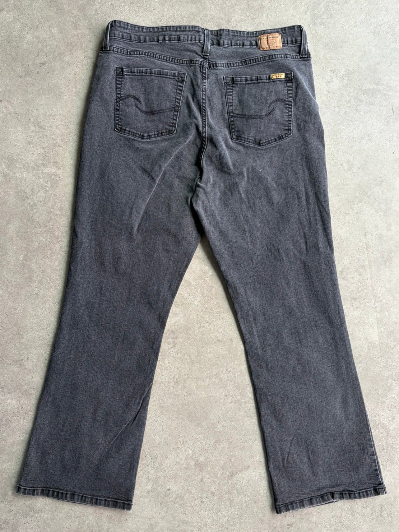 ג׳ינס Levi's Signature בוטקאט אפור וינטג׳ - 36