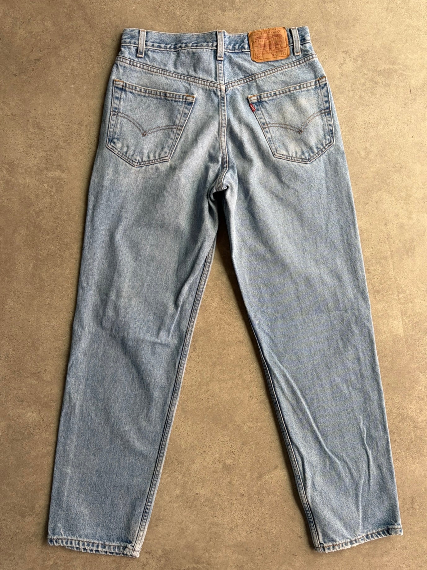ג׳ינס Levi's 550 עם טלאי בנדנה וינטג׳ - 31