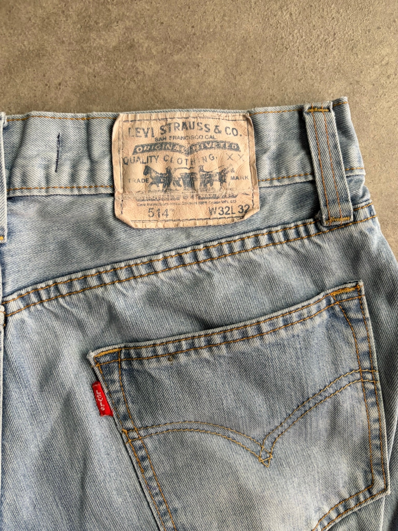ג׳ינס Levi's 514 בהיר וינטג׳ - 31