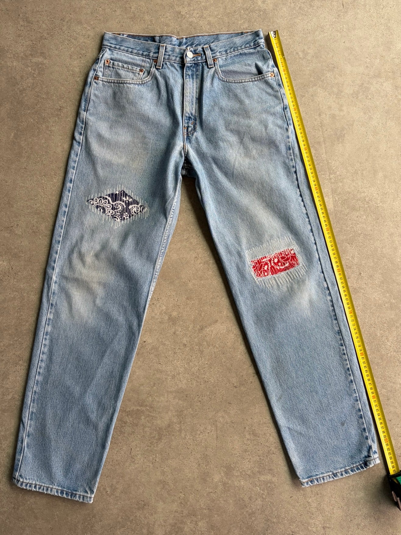 ג׳ינס Levi's 550 עם טלאי בנדנה וינטג׳ - 31