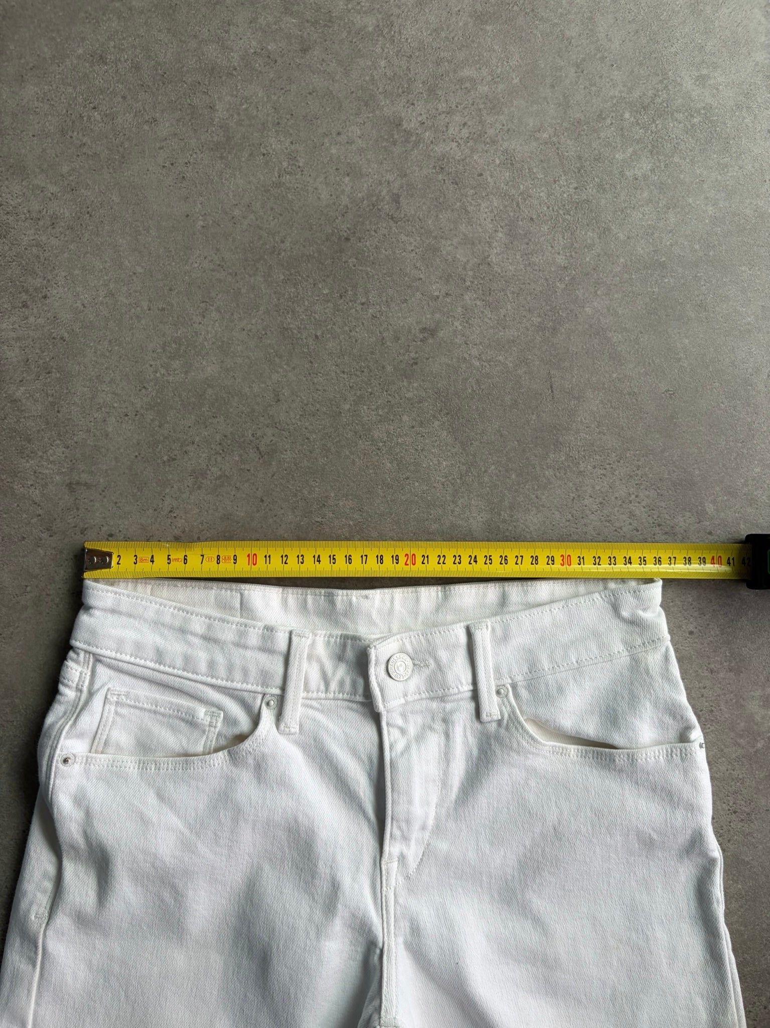 שורטס ג׳ינס Levi's לבן וינטג׳ - 28