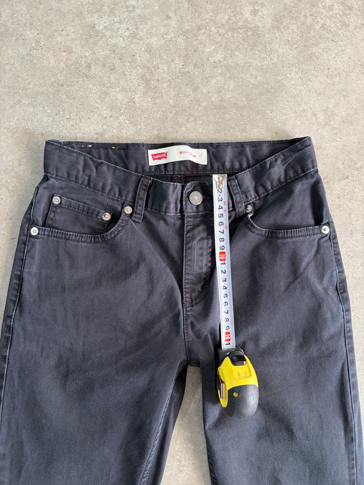ג'ינס Levi's 511 Slim שחור וינטג׳ - 27